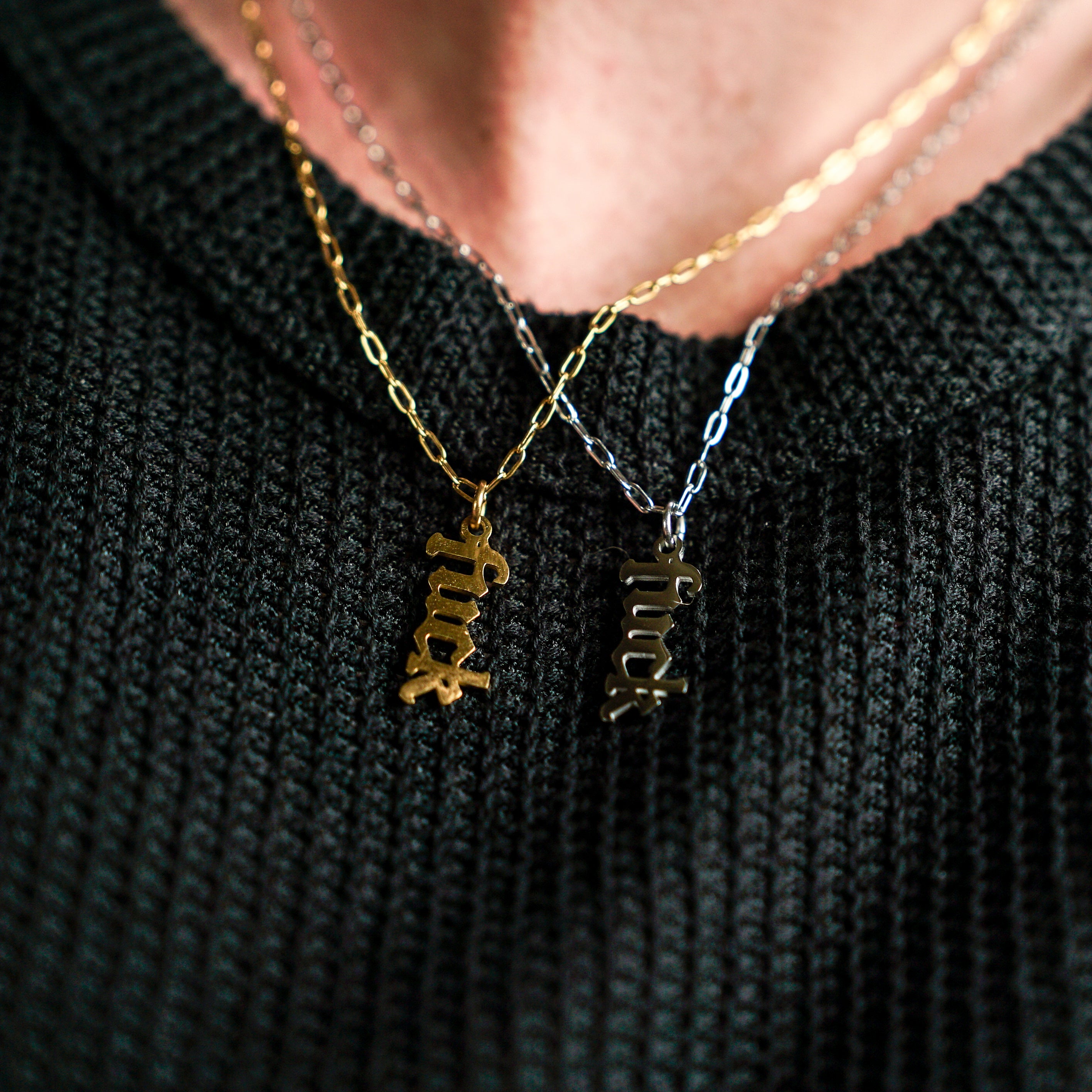 Fuck Necklace (Gold)