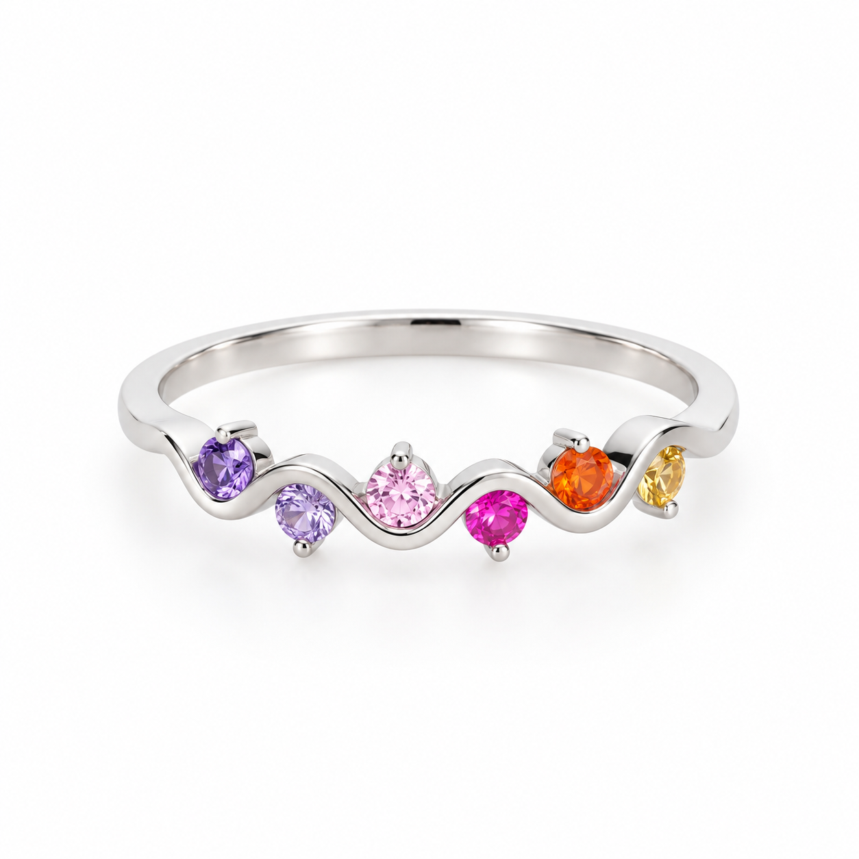 Prism Wave Ring (Silver)