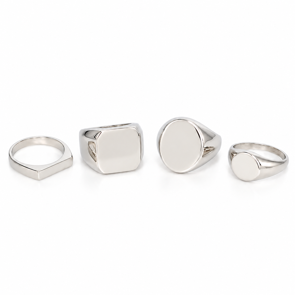 Flat Band Ring (Silver)