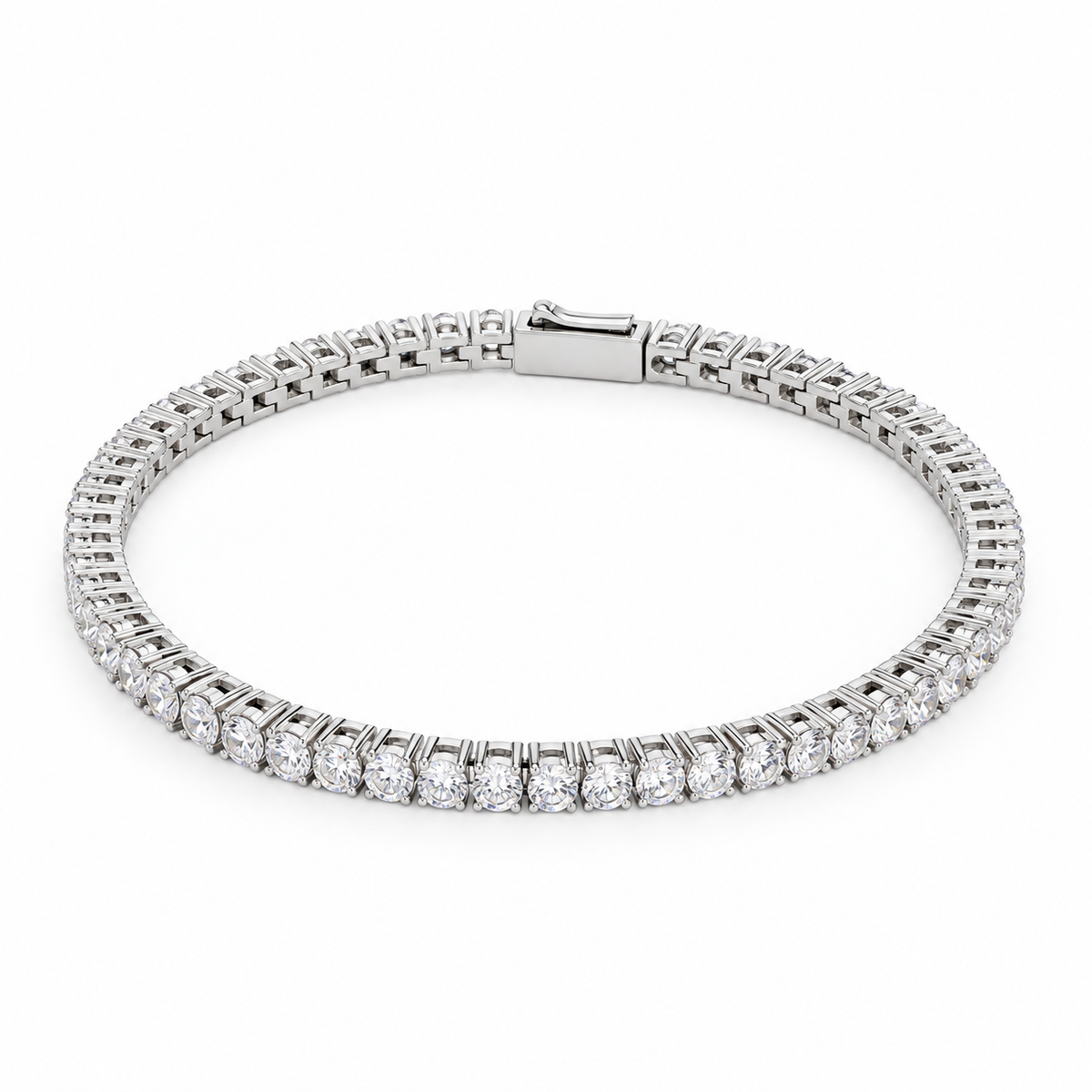 Tennis Bracelet (Silver) 3mm