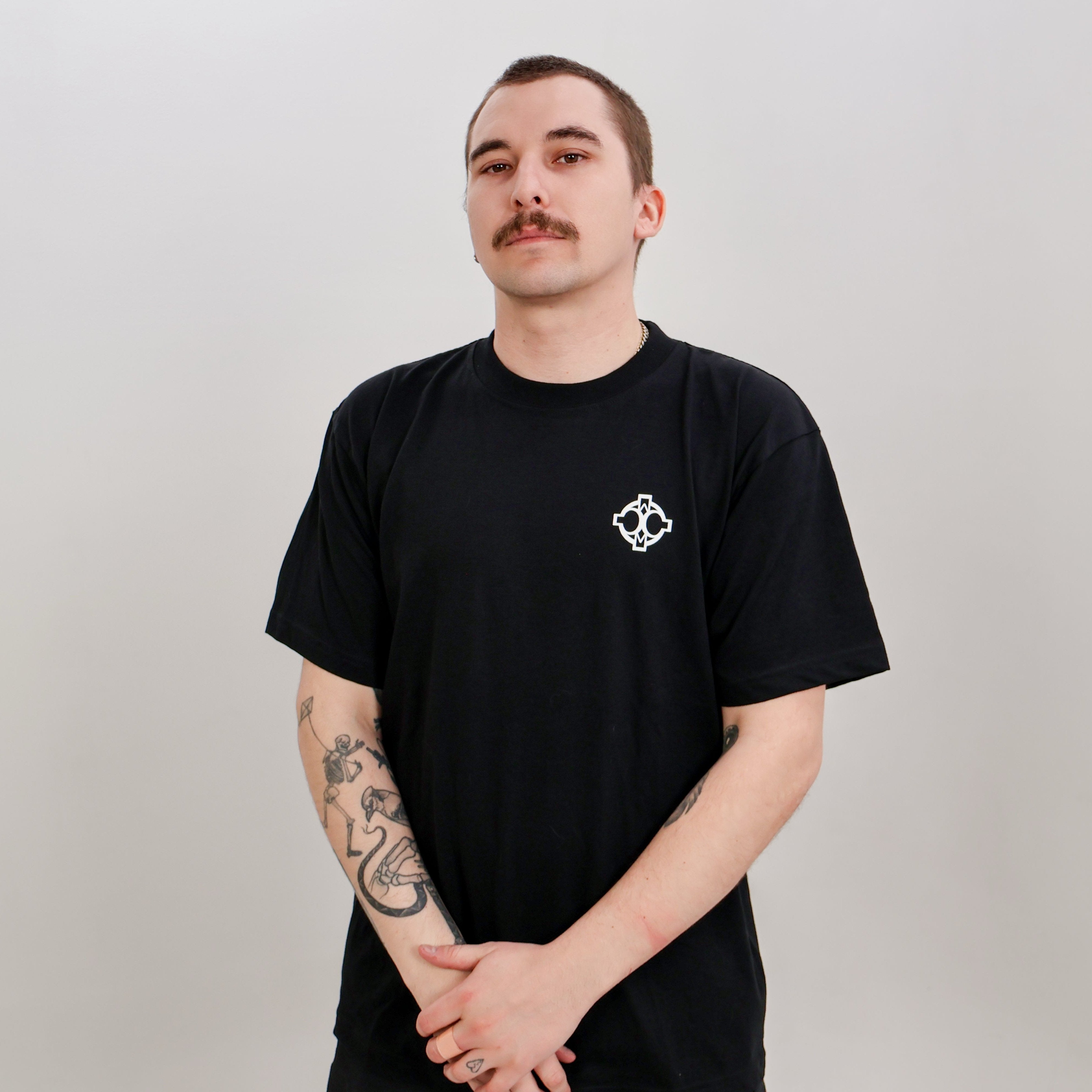 Charming Misfit Black Crew Tee