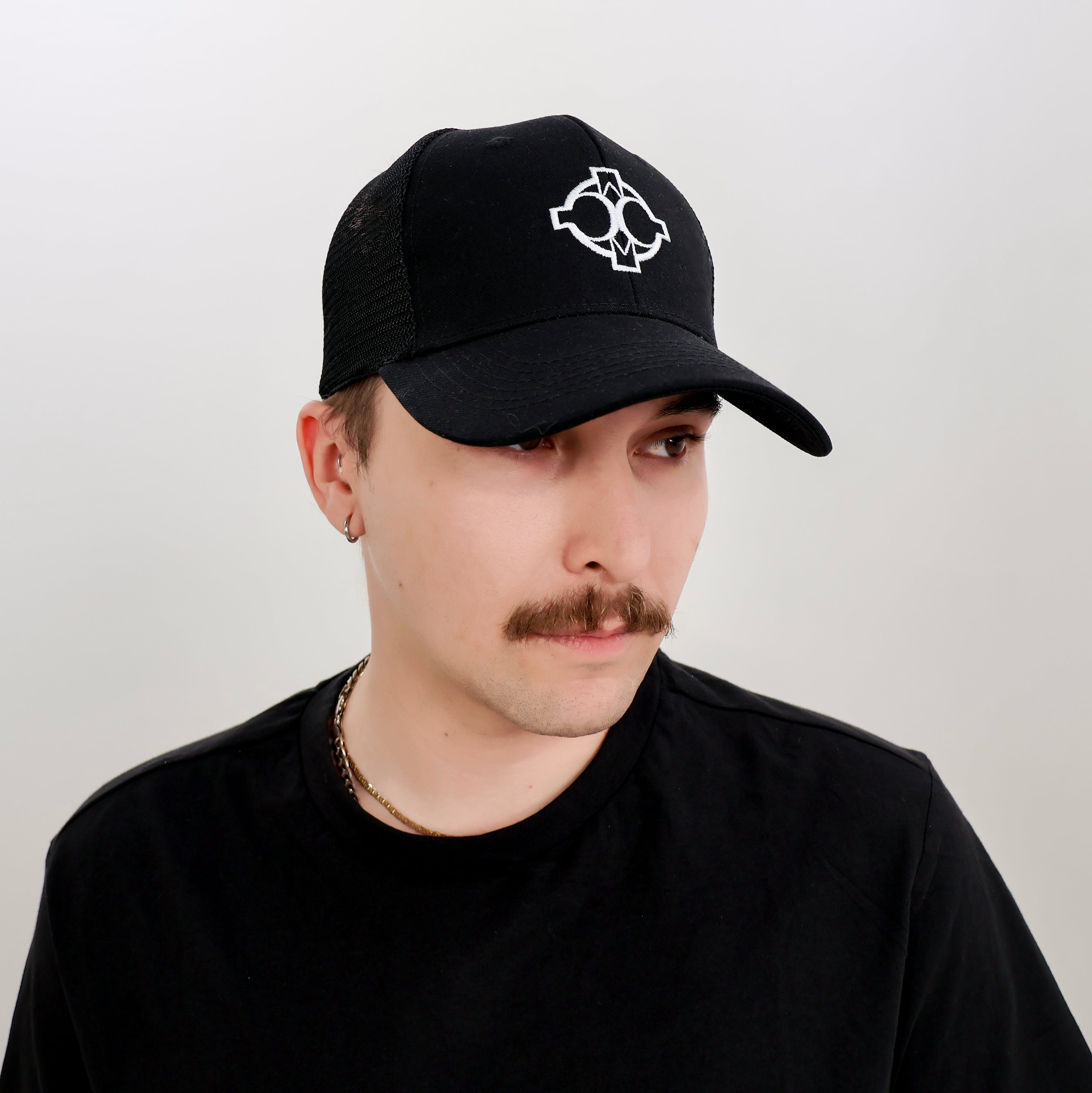 Charming Misfit Black Trucker Hat