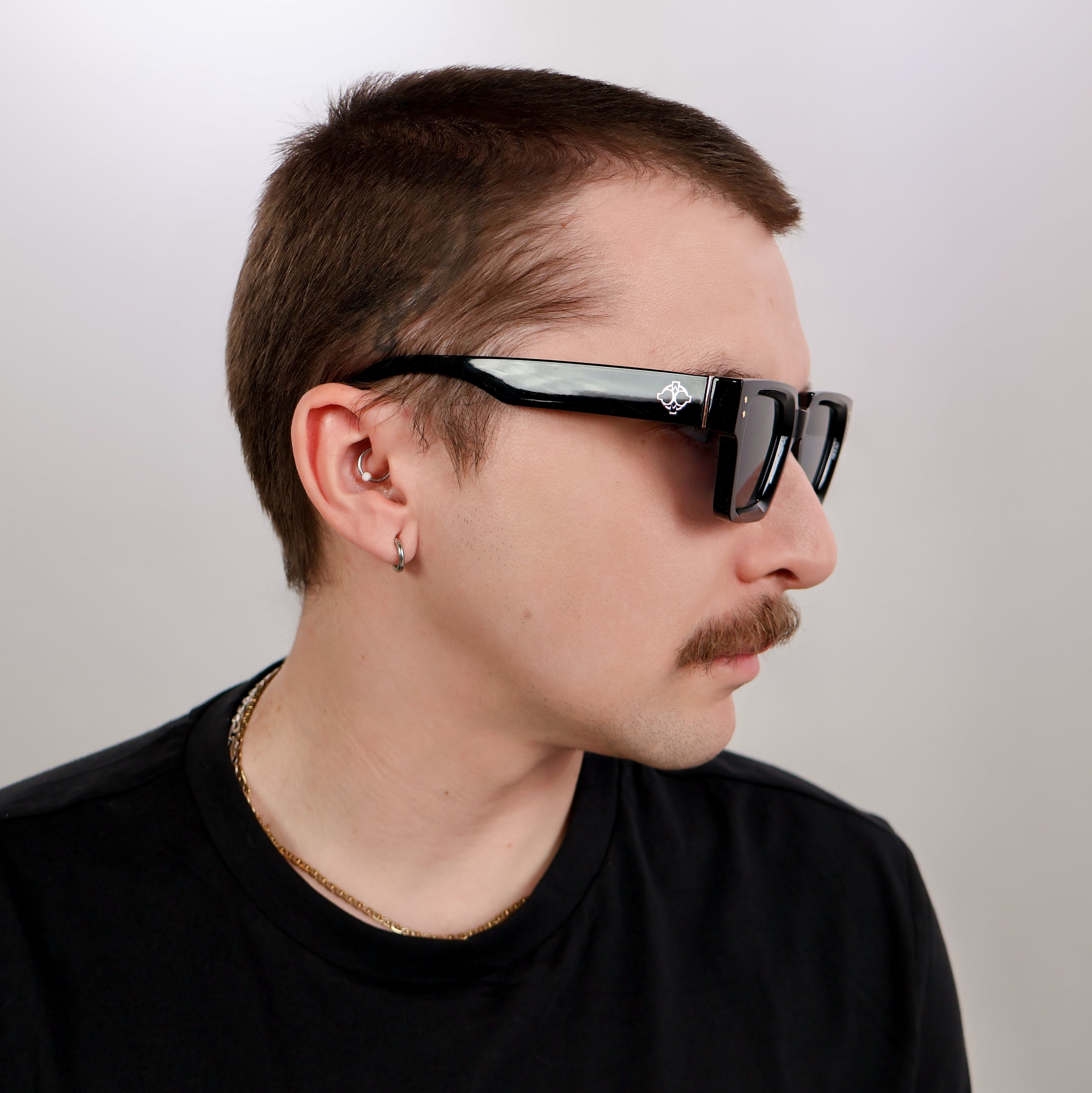 Black Square Sunglasses