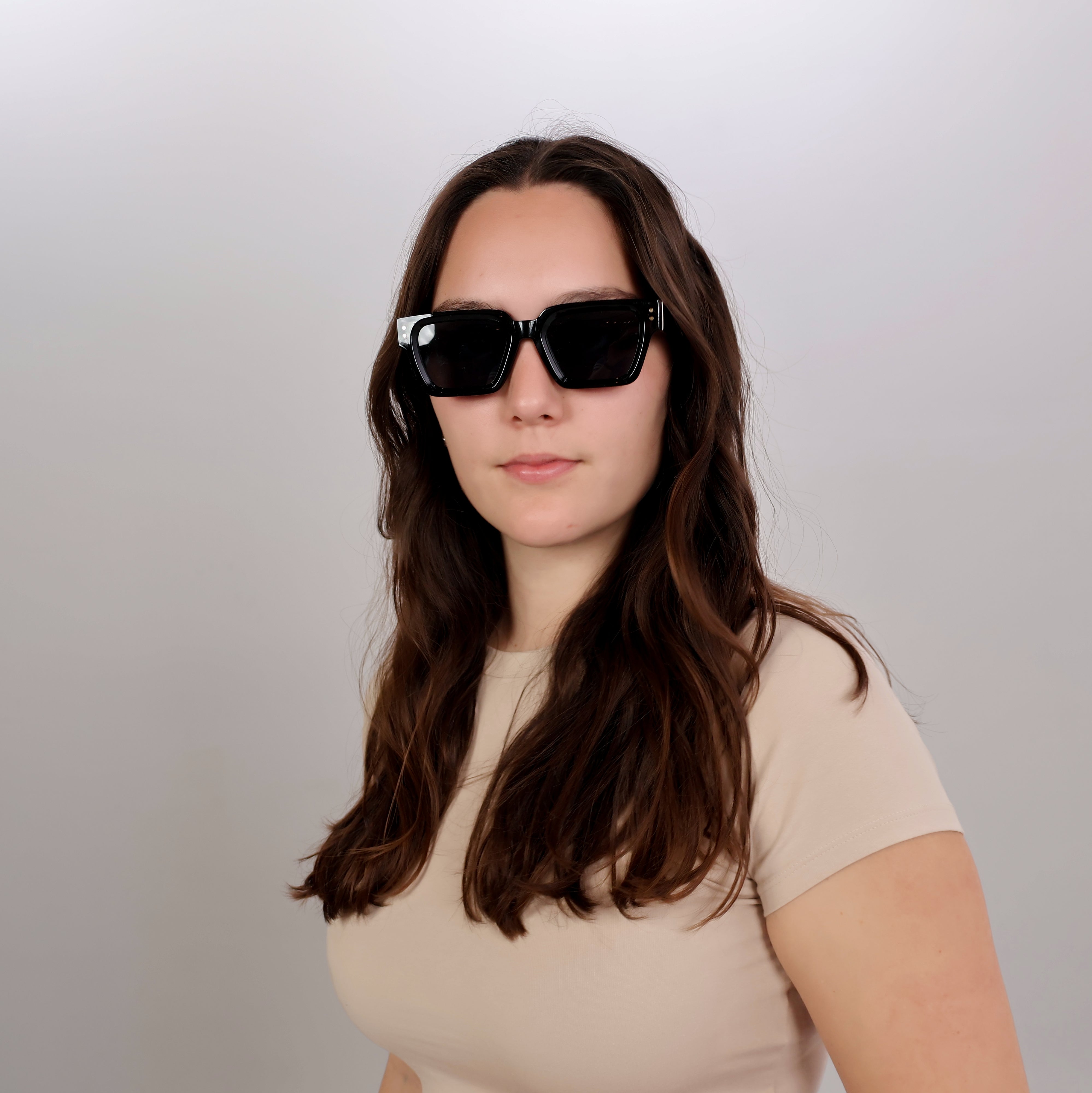 Black Square Sunglasses