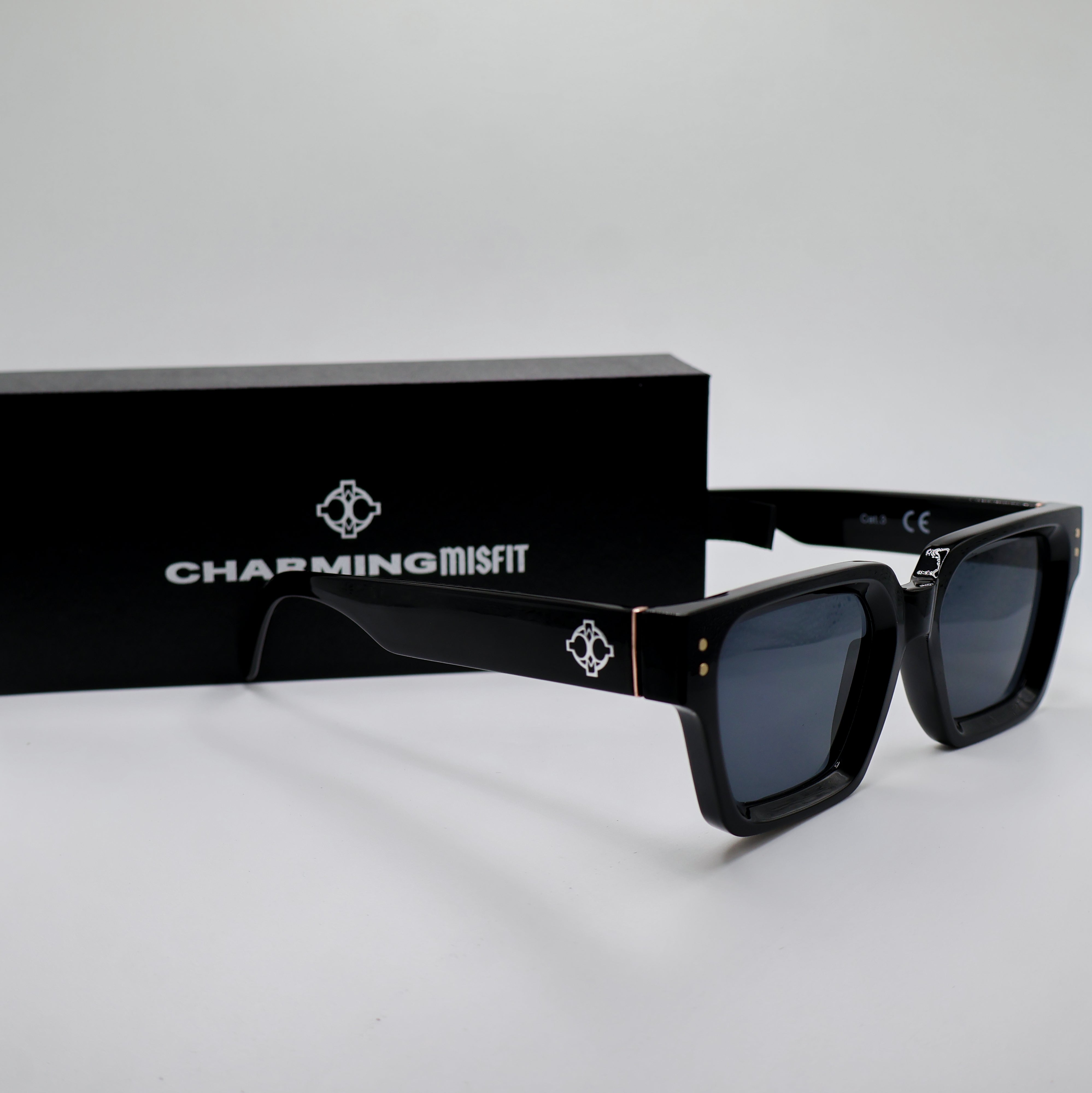 Black Square Sunglasses