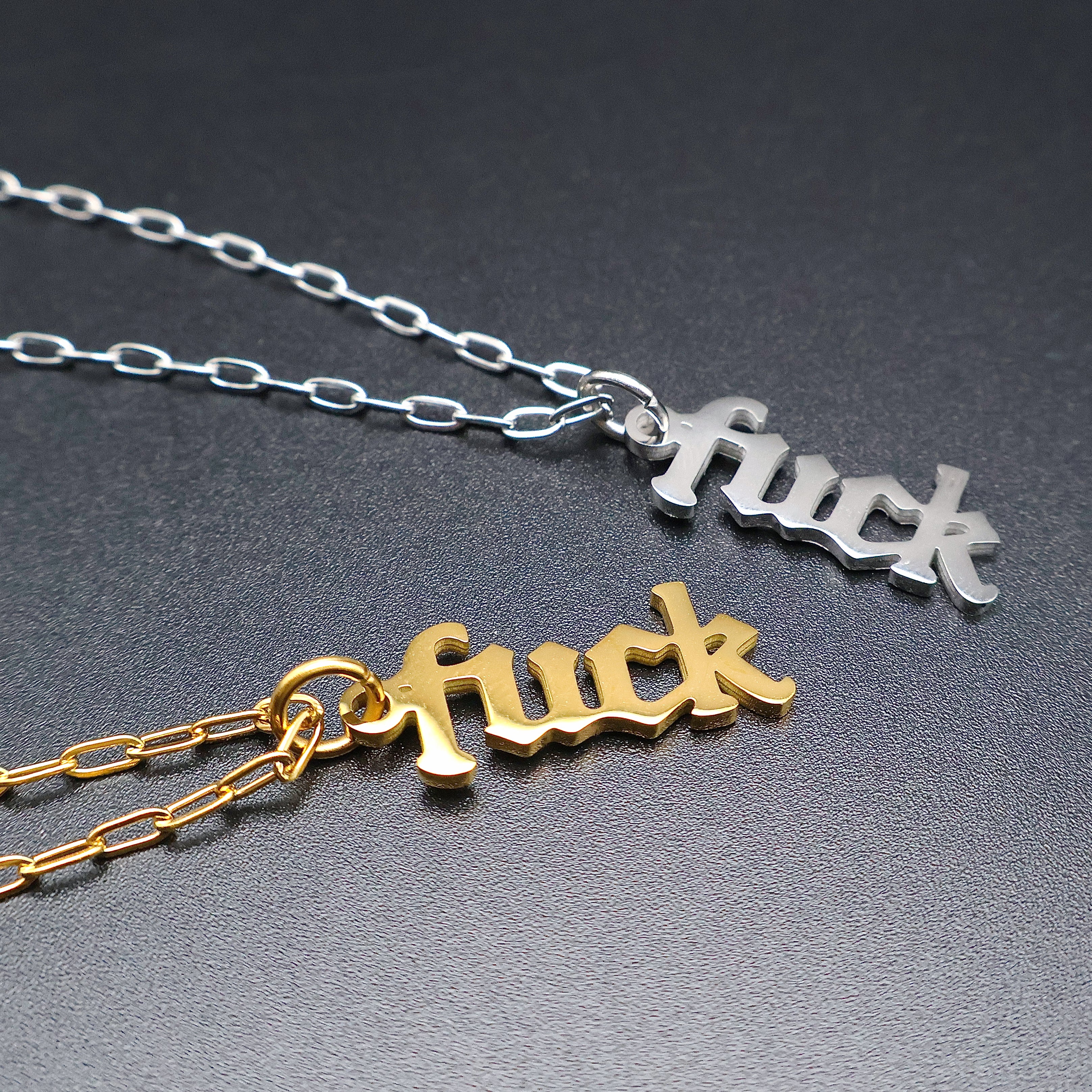 Fuck Necklace (Silver)