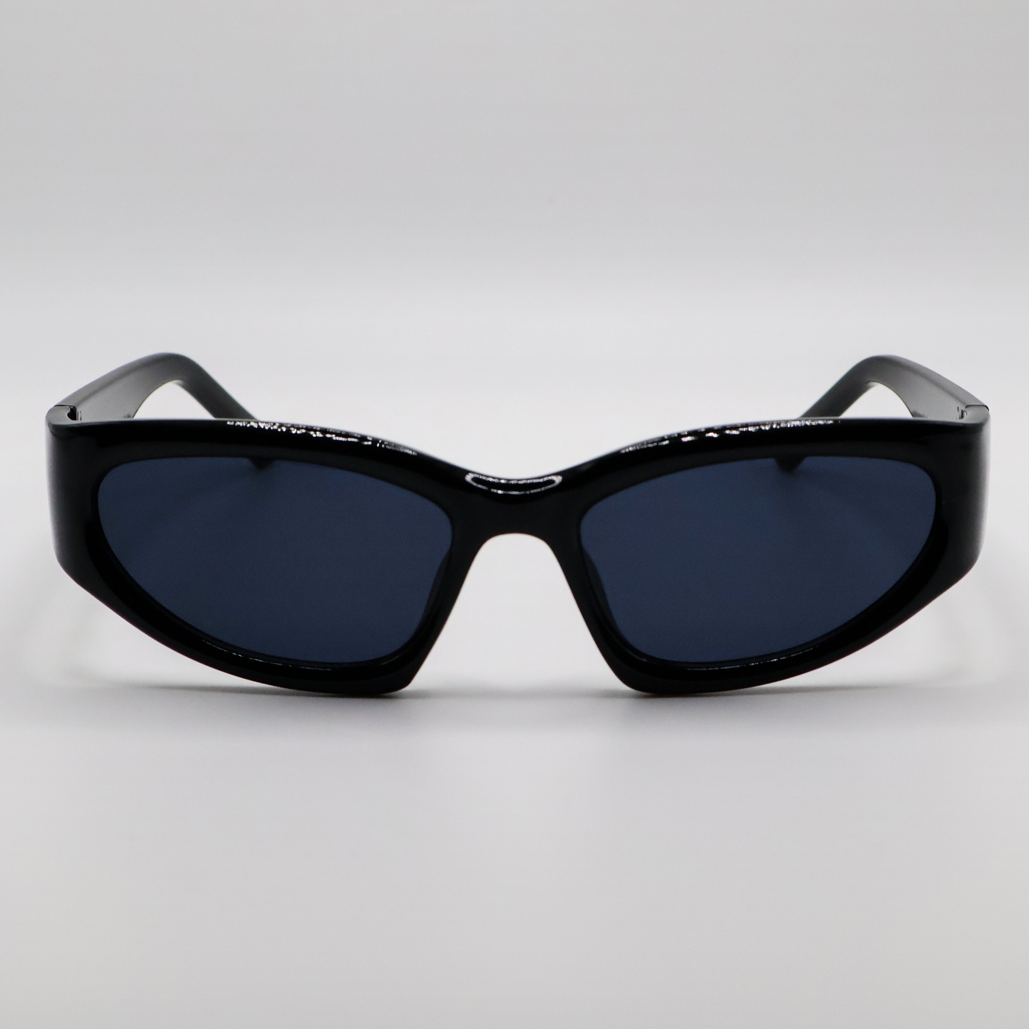 Black Oval Sunglasses