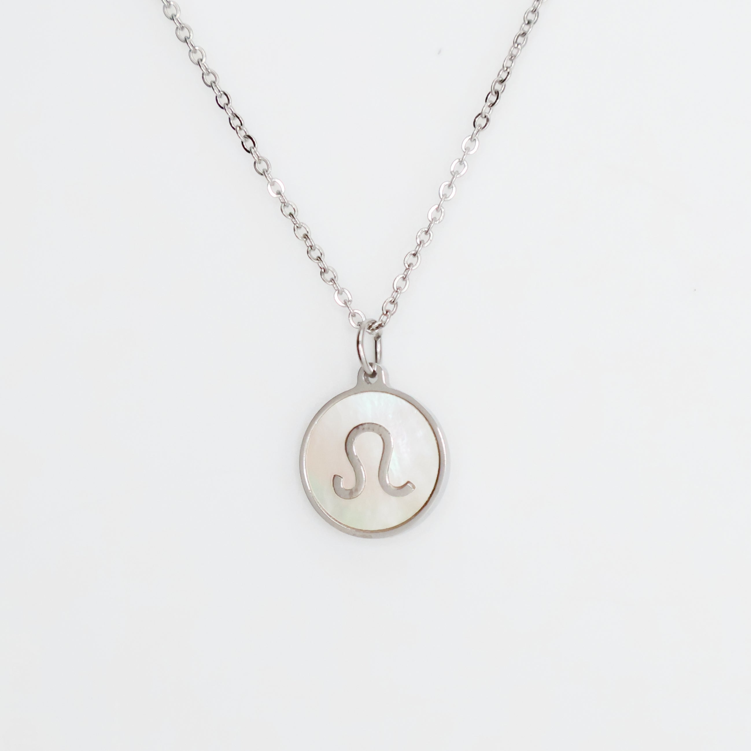 Zodiac Opal Necklace (Silver)