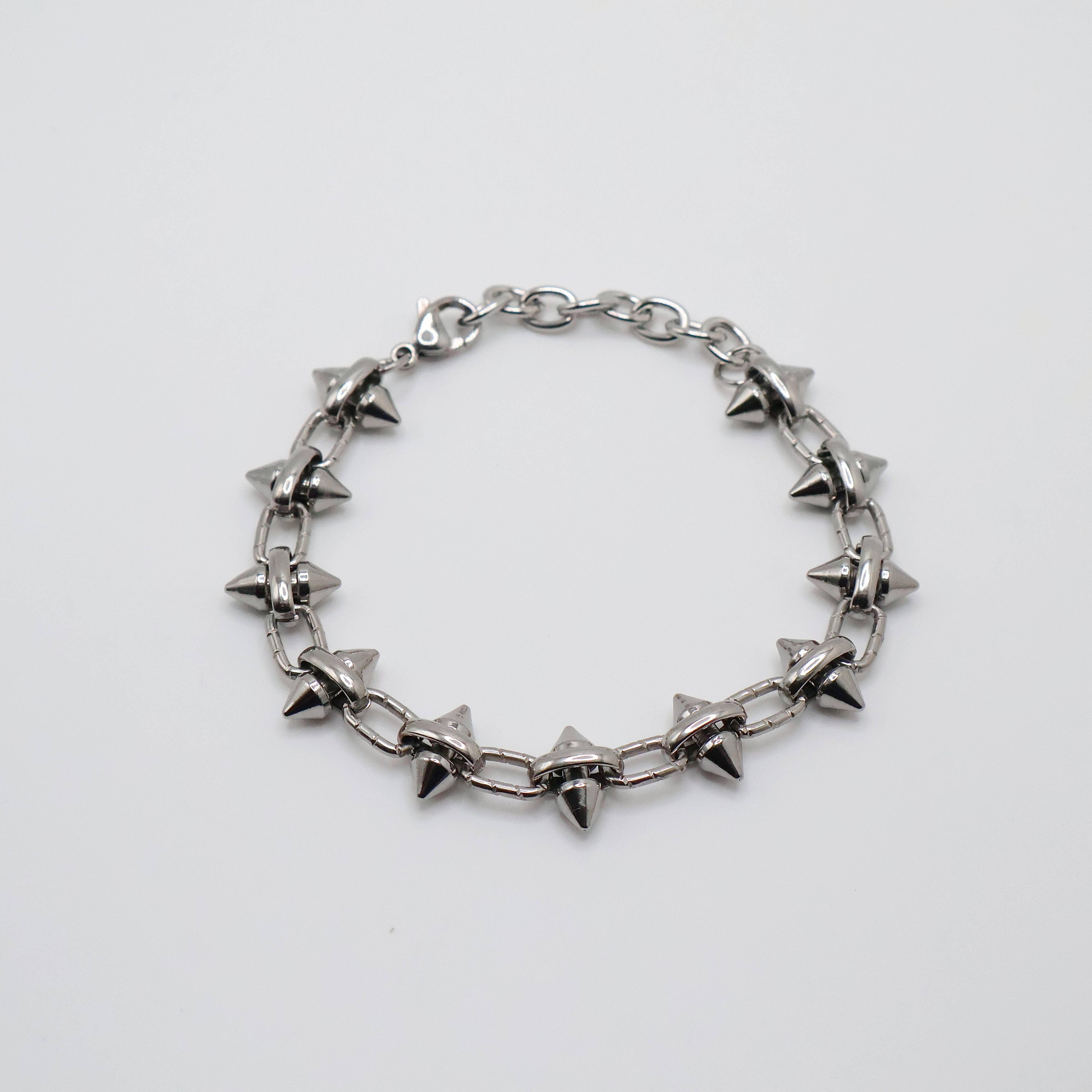 Bolt Link Bracelet (Silver)
