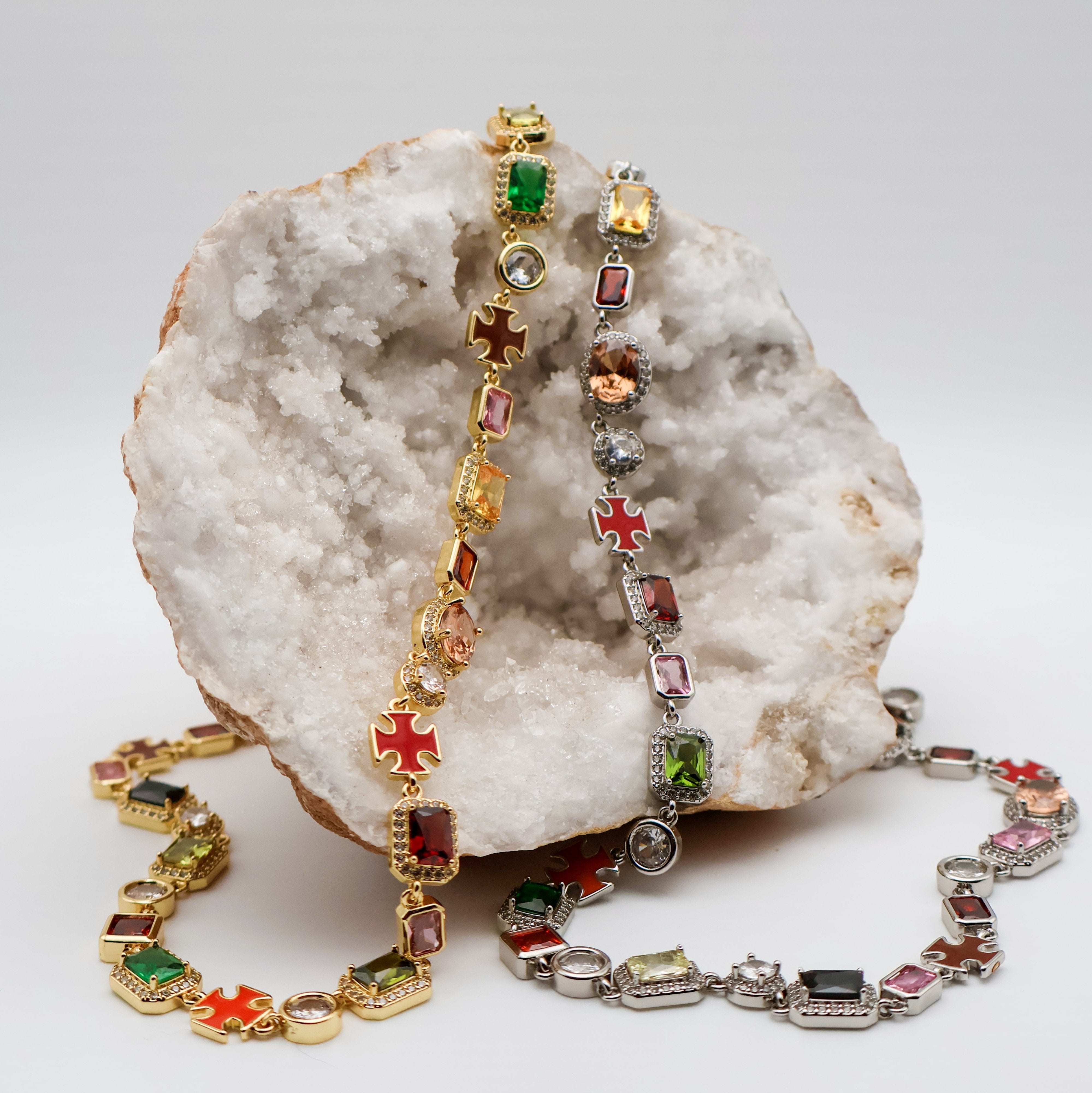 Vanguard Jewel Necklace (Gold)