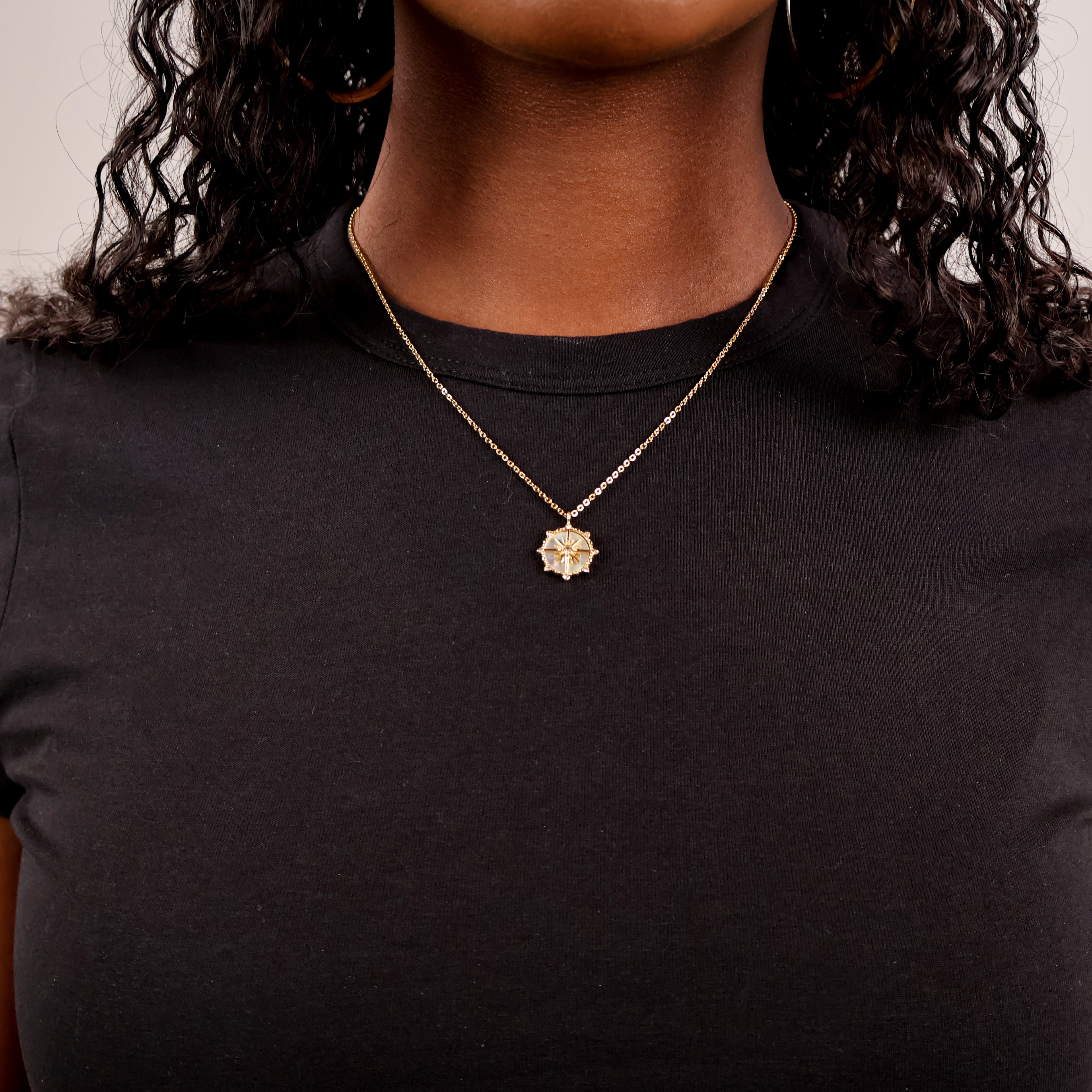 Radiant Star Necklace (Gold)