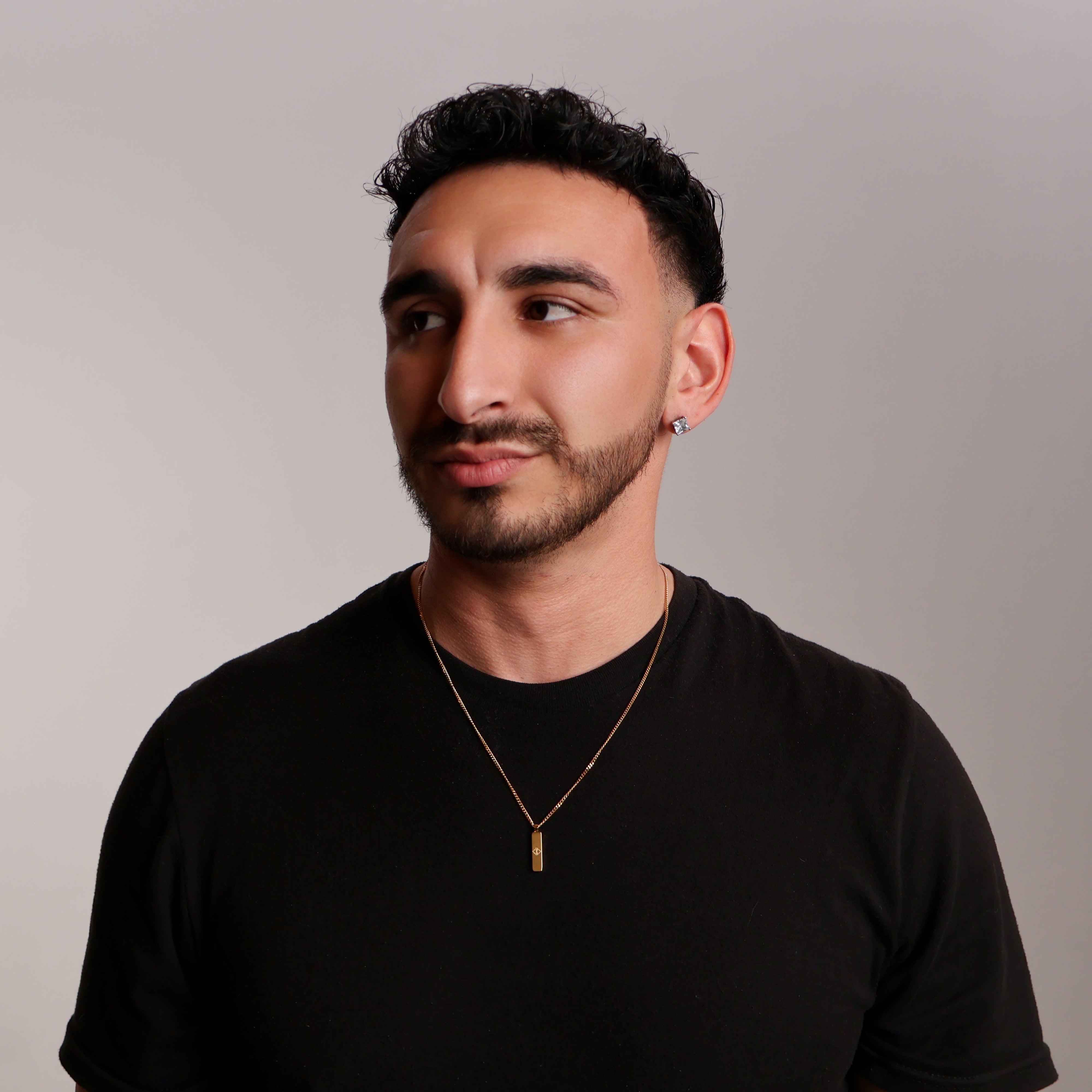 Totem Pendant Necklace (Gold)