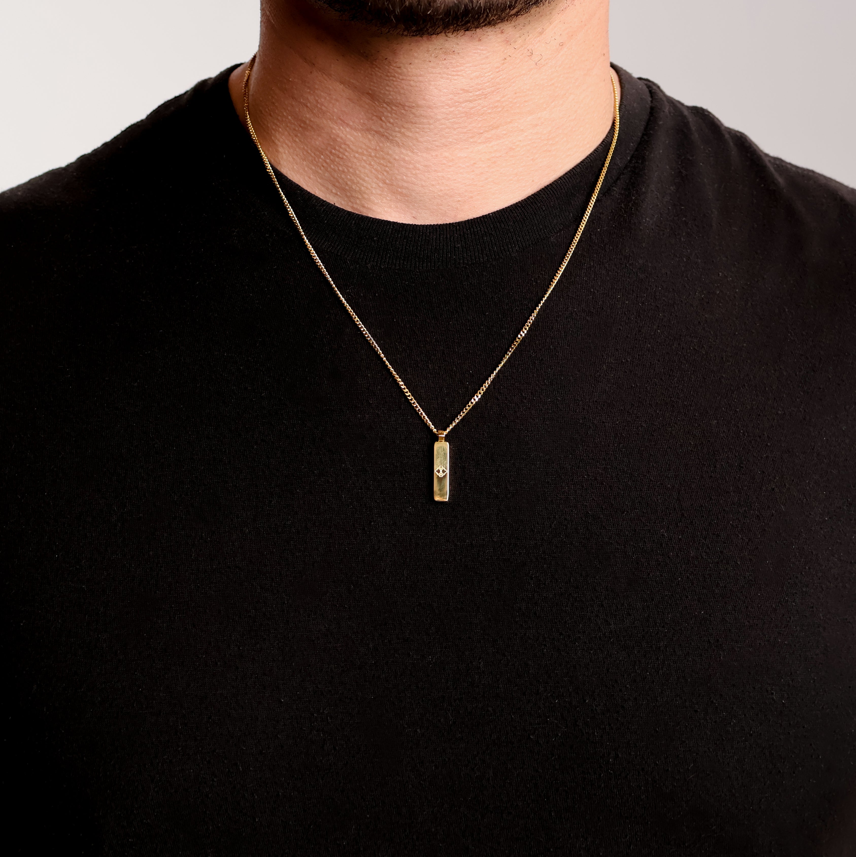 Totem Pendant Necklace (Gold)
