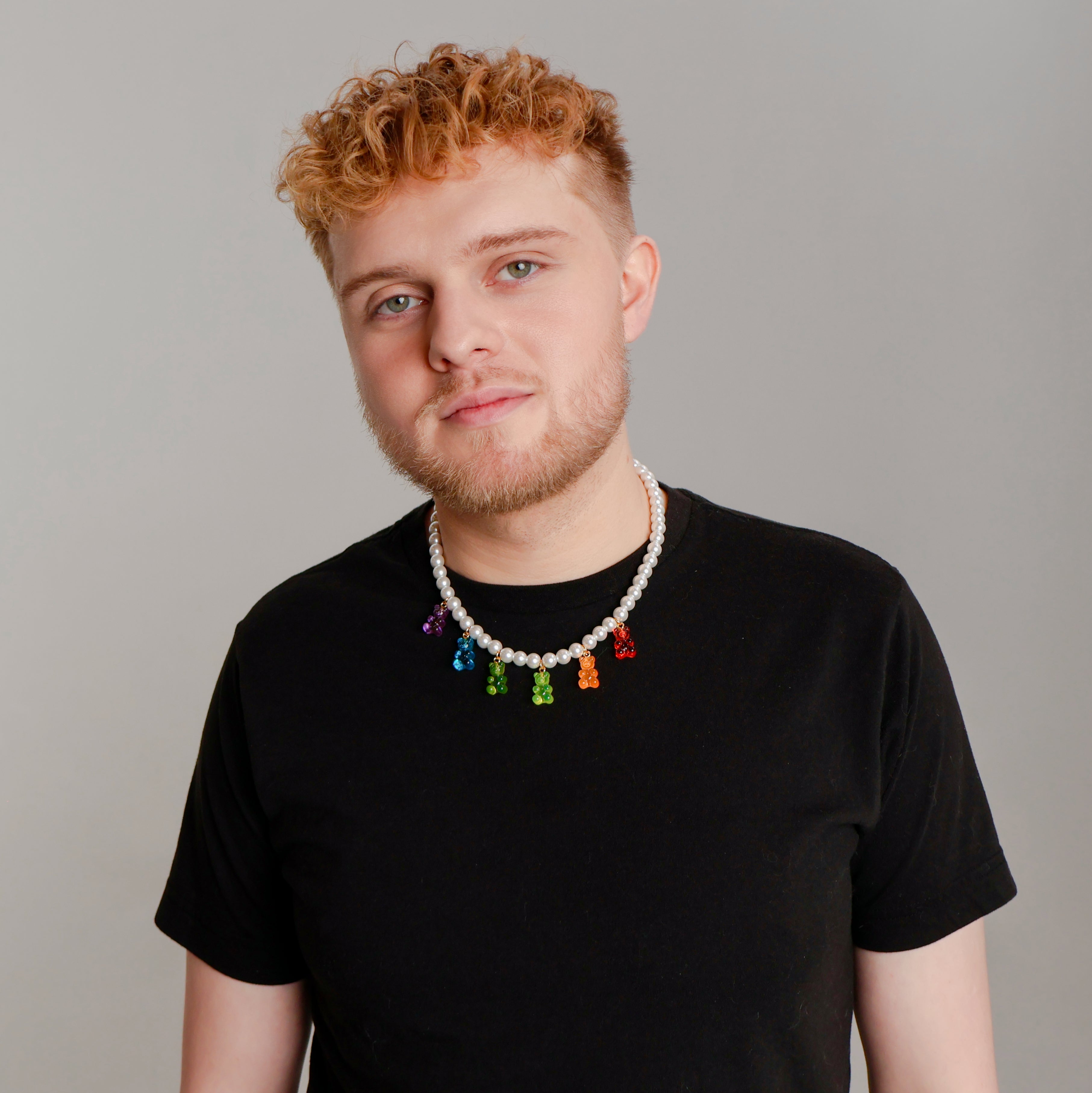 Gummy Bear Pearl Necklace
