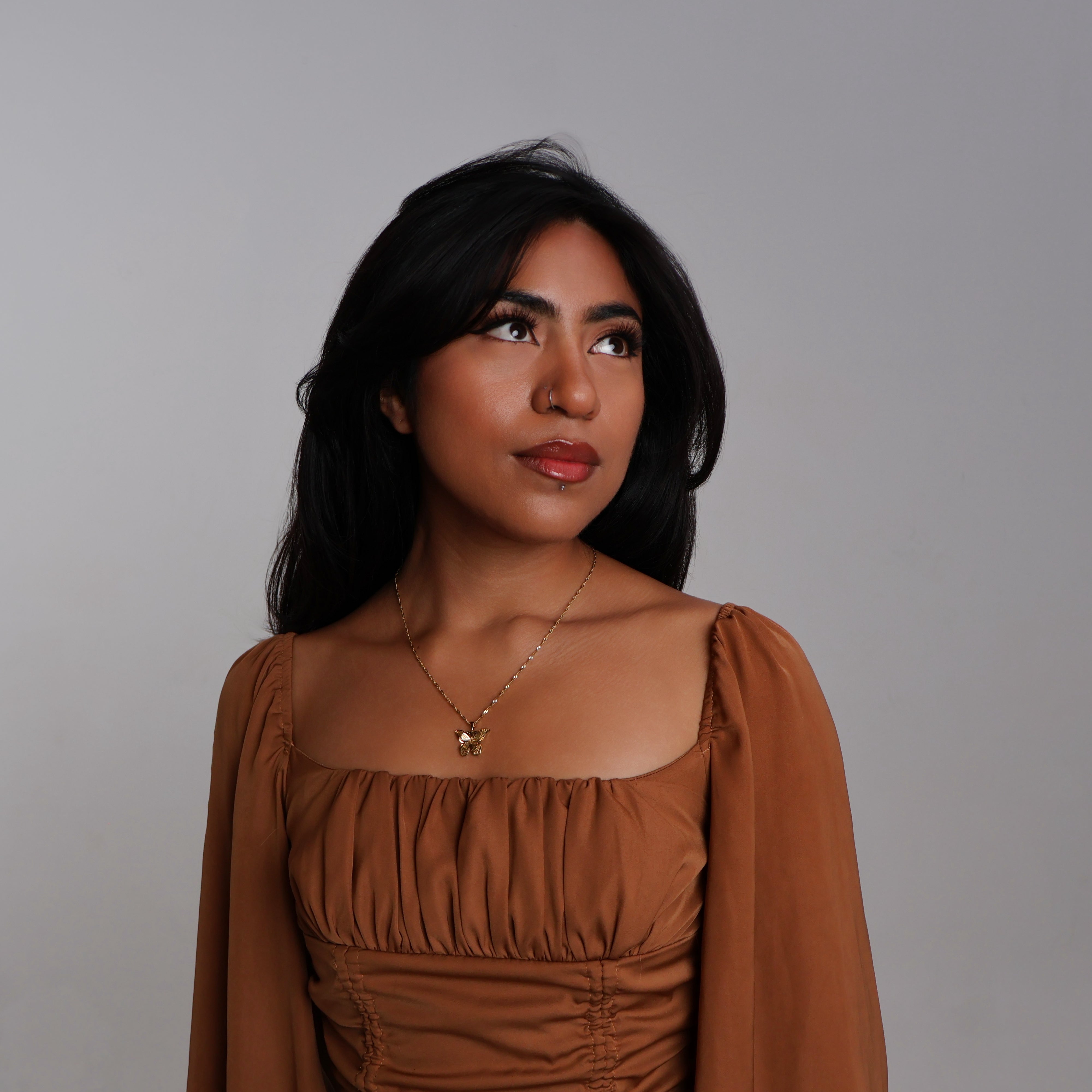 Butterfly Necklace (Gold)