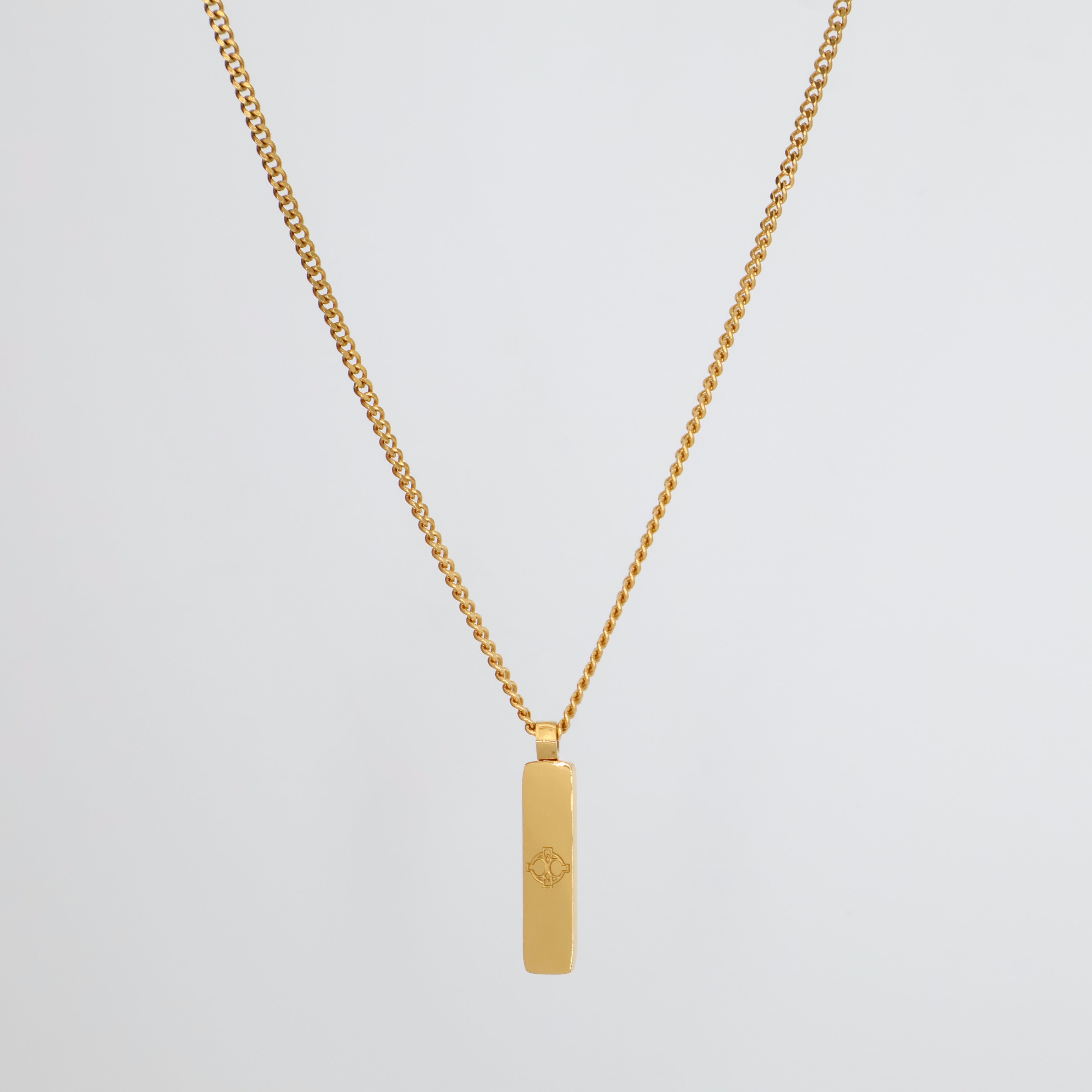 Totem Pendant Necklace (Gold)
