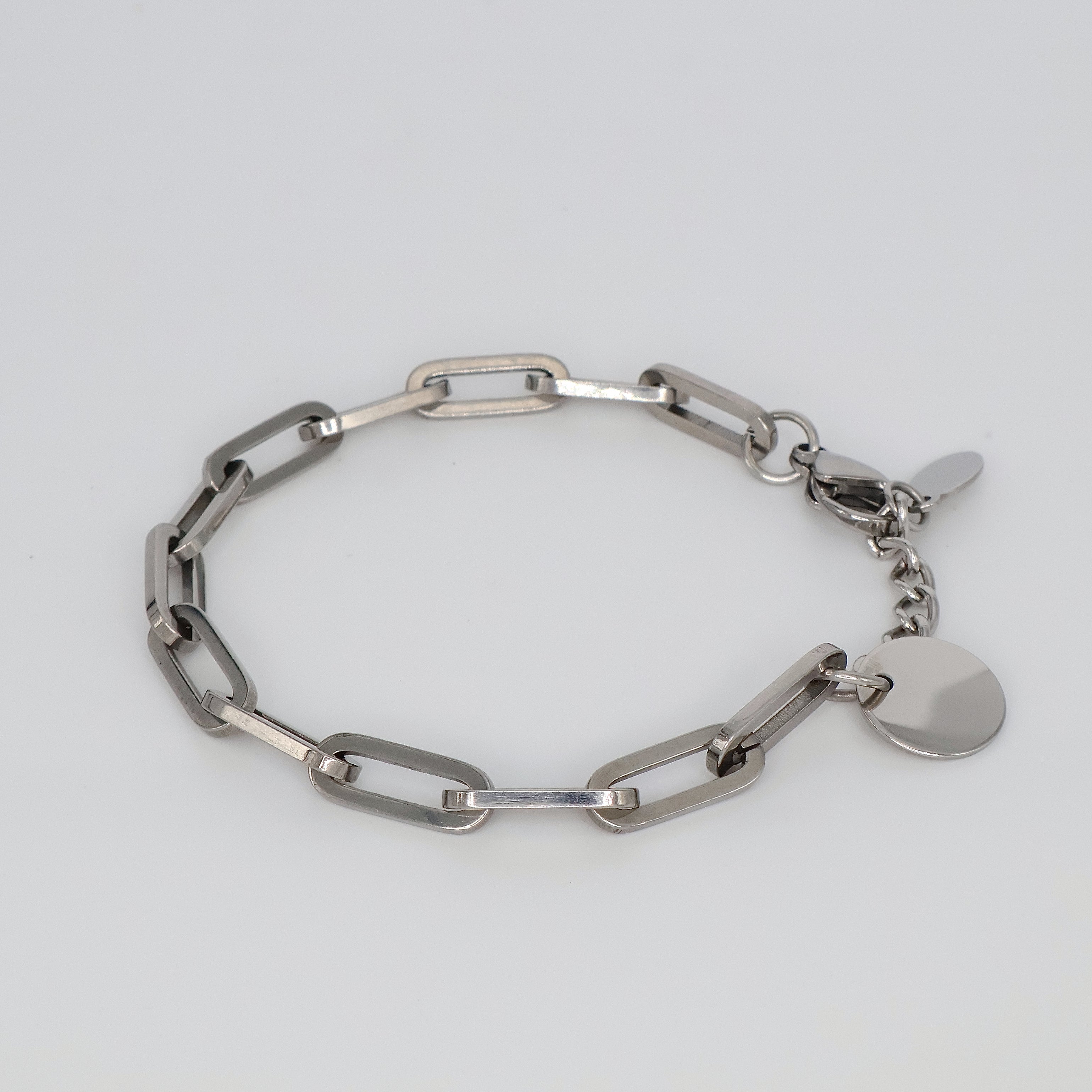 Paperclip Bracelet (Silver)