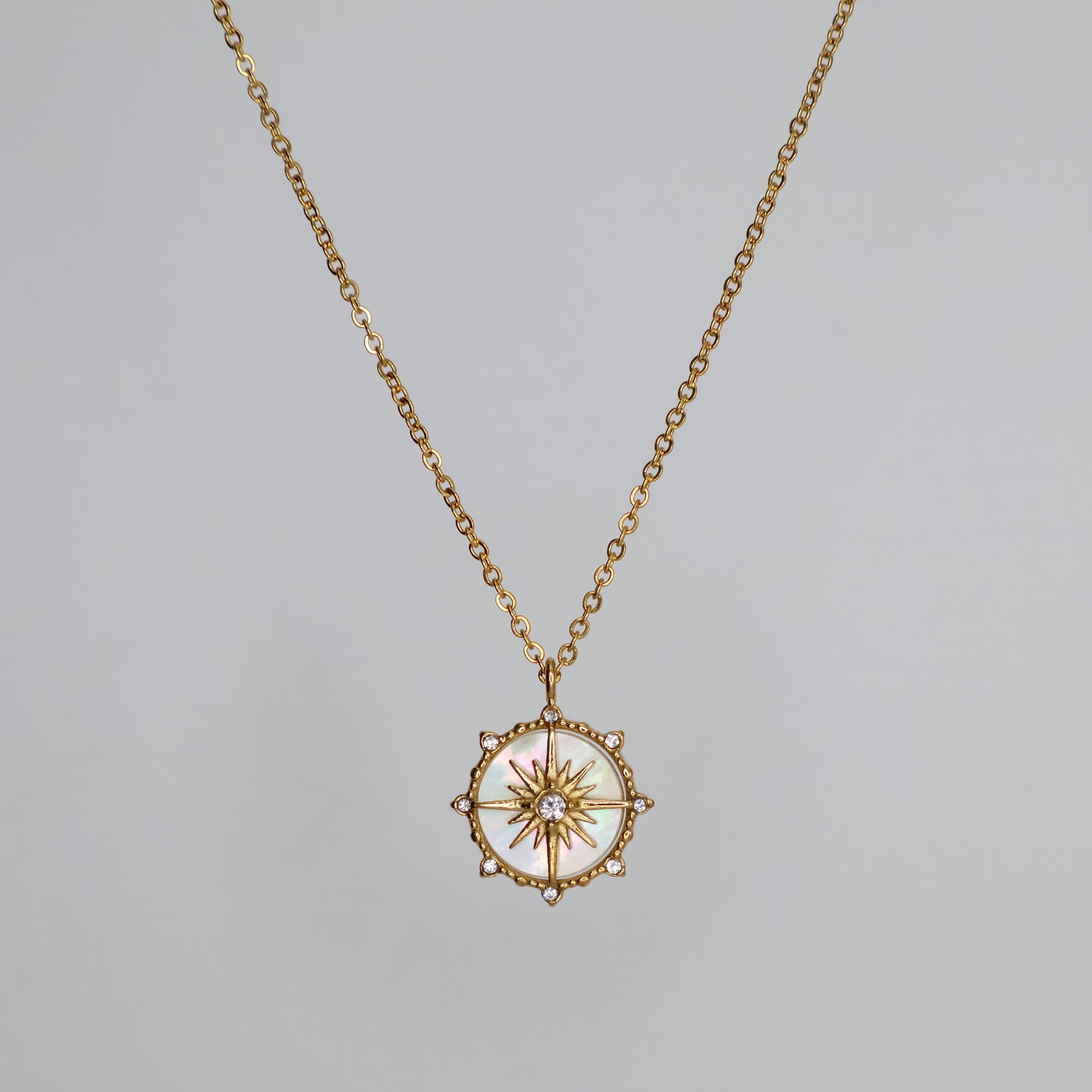 Radiant Star Necklace (Gold)
