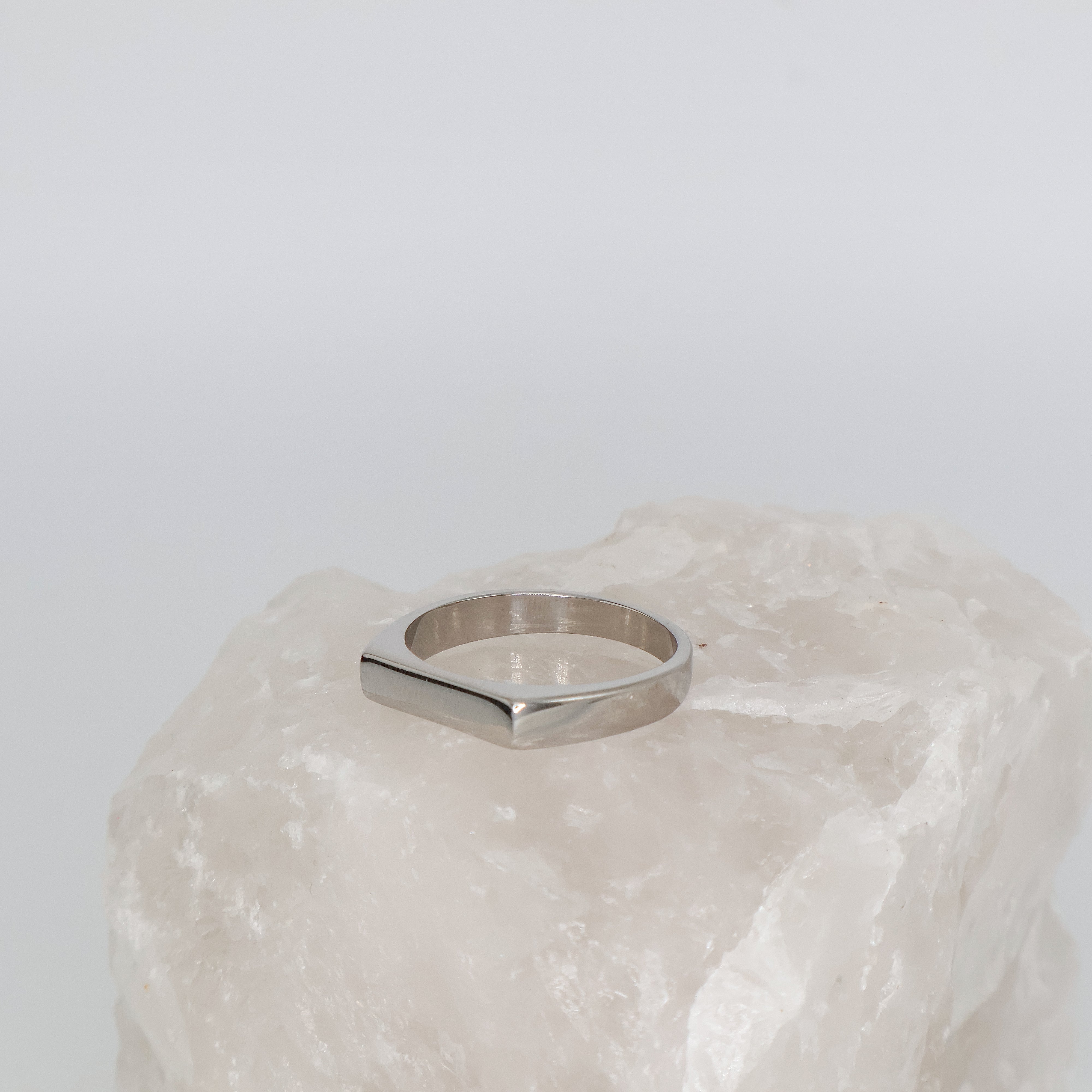 Flat Band Ring (Silver)
