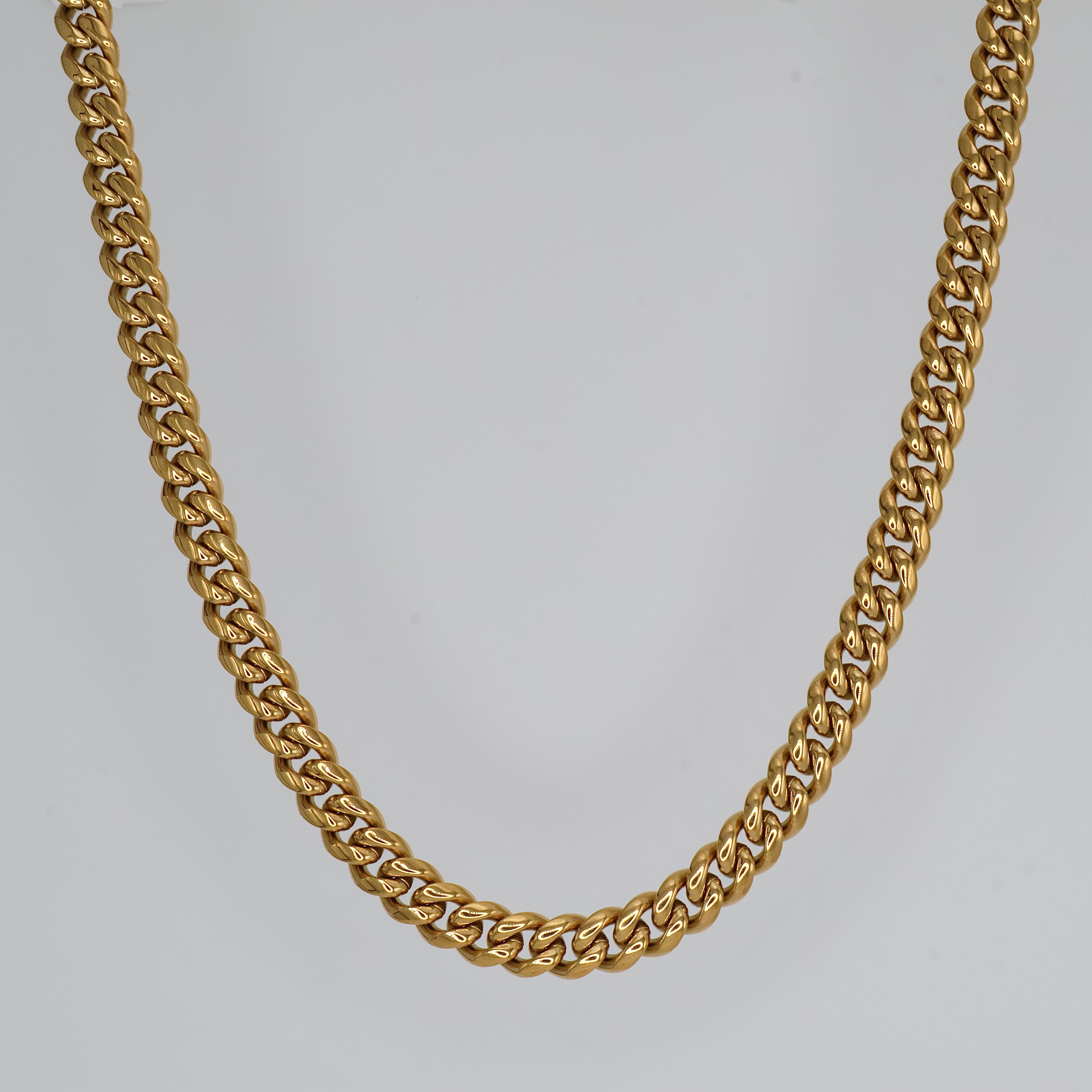 Cuban Link Chain (Gold) 8mm