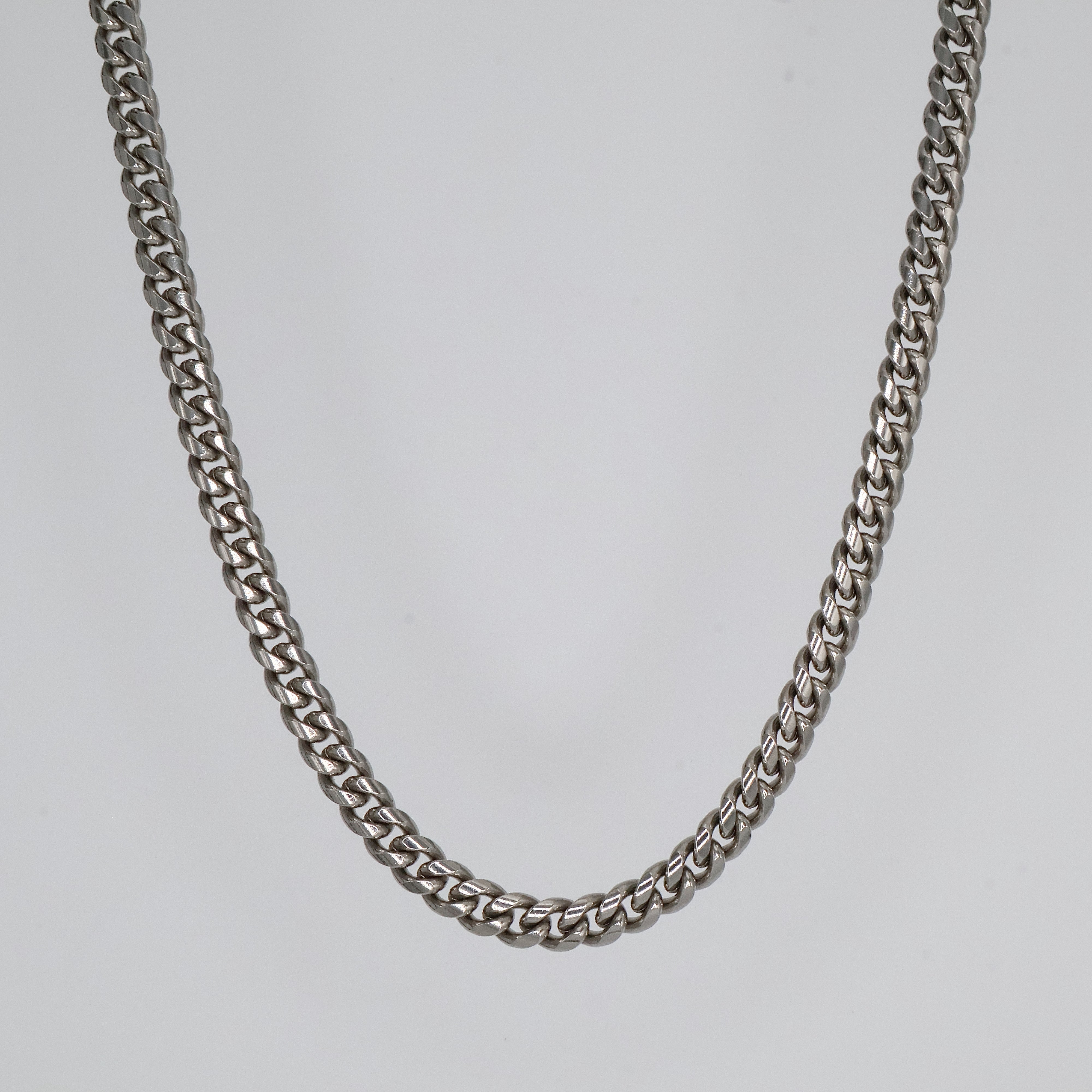 Cuban Link Chain (Silver) 6mm