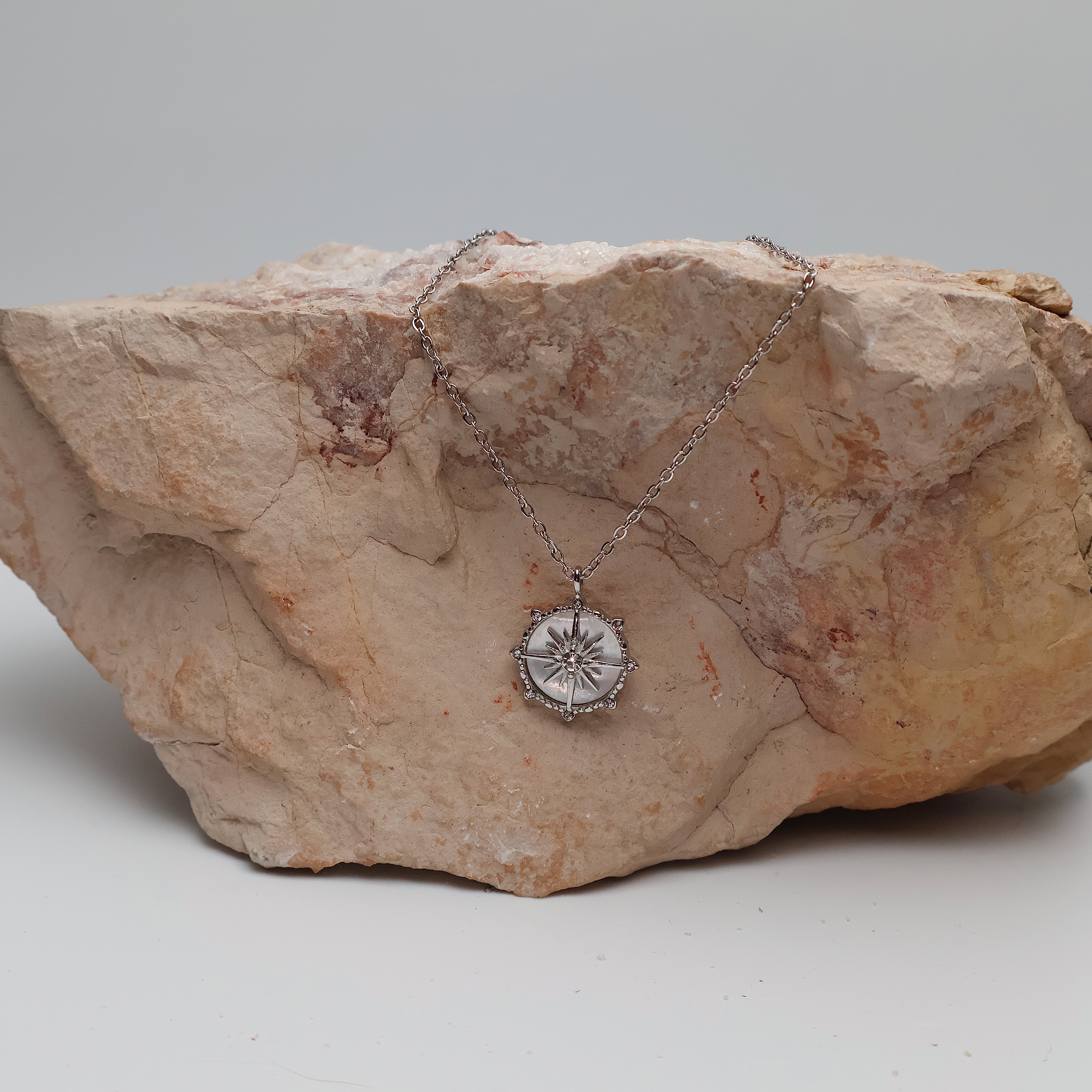 Radiant Star Necklace (Silver)