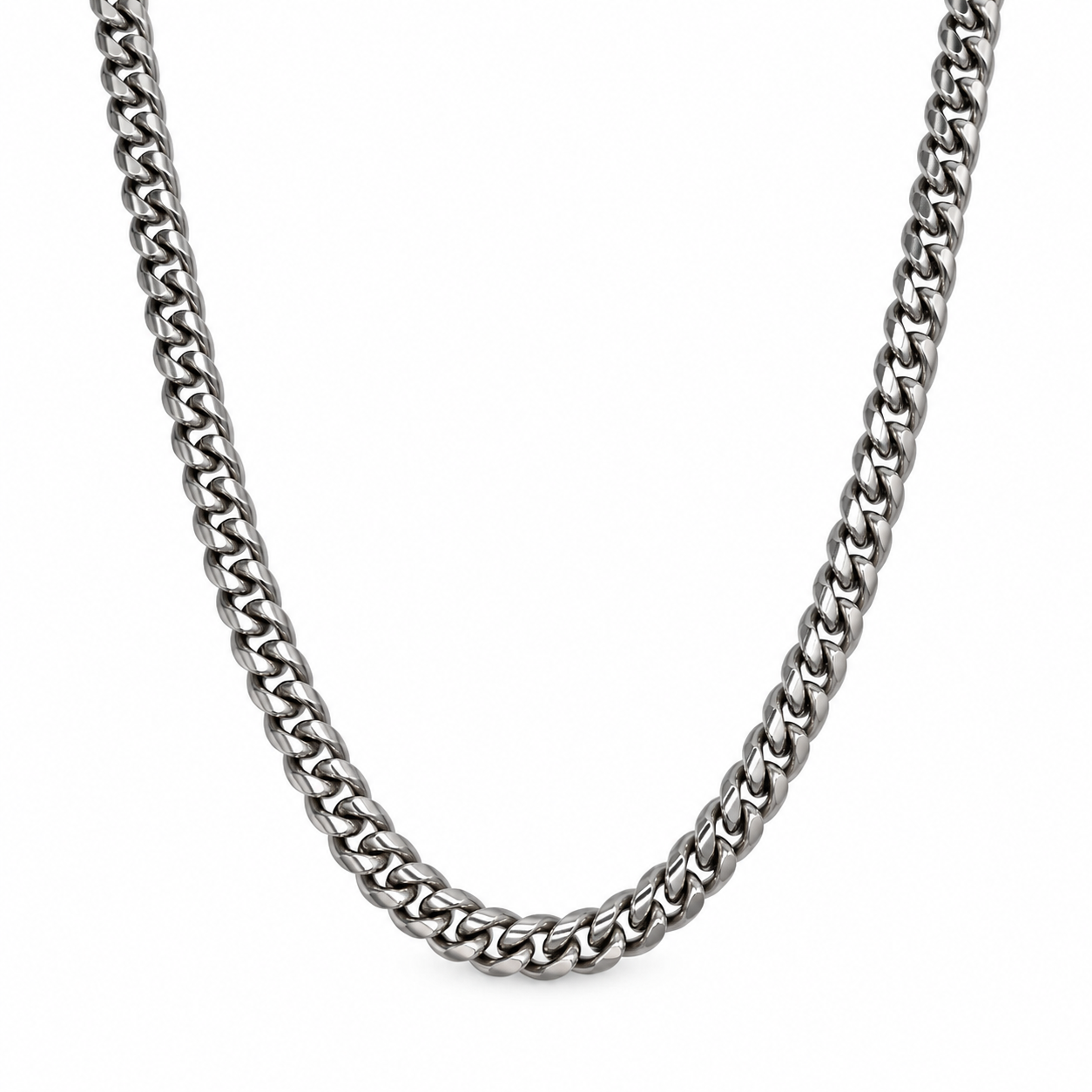 Cuban Link Chain (Silver) 6mm
