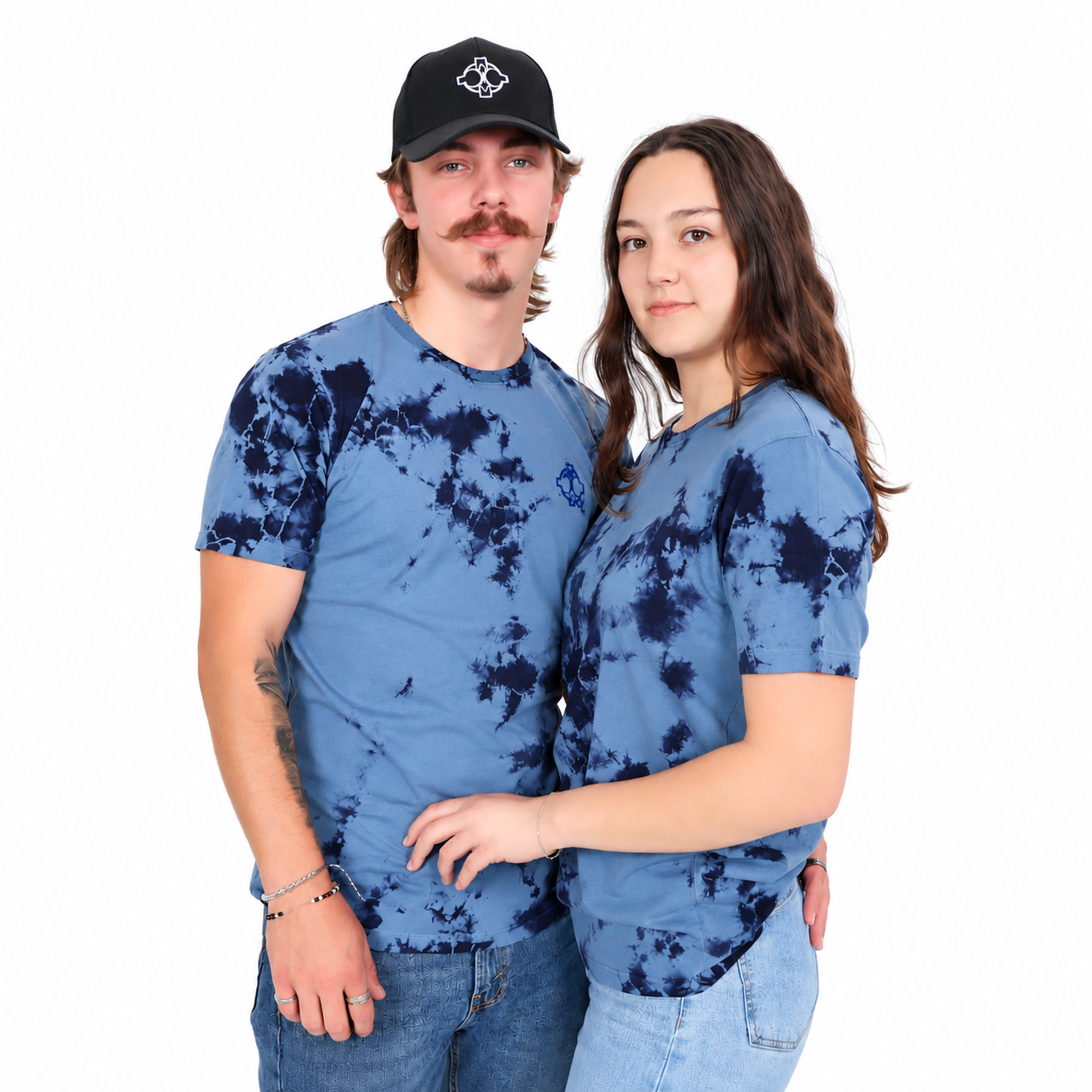 Blue Tie-Dye T-Shirt