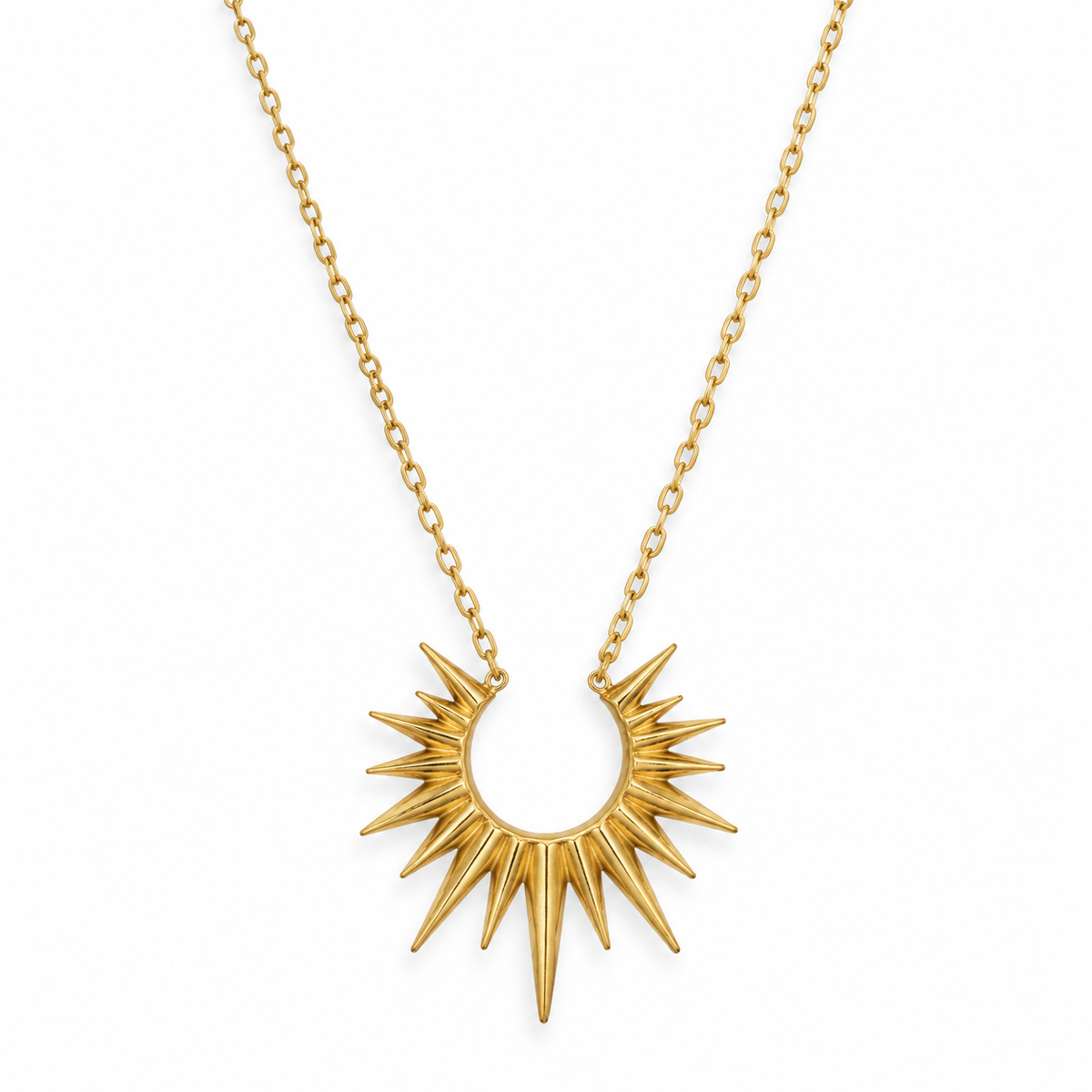 Sunburst Necklace (Gold)