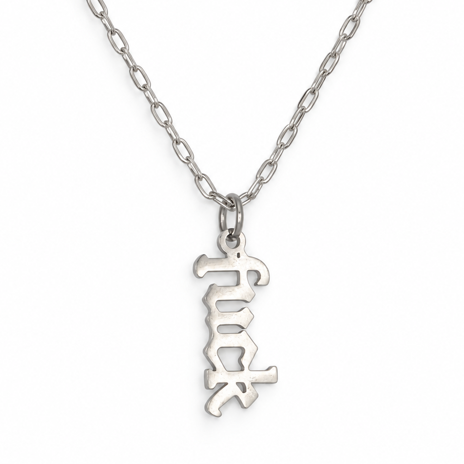 Fuck Necklace (Silver)