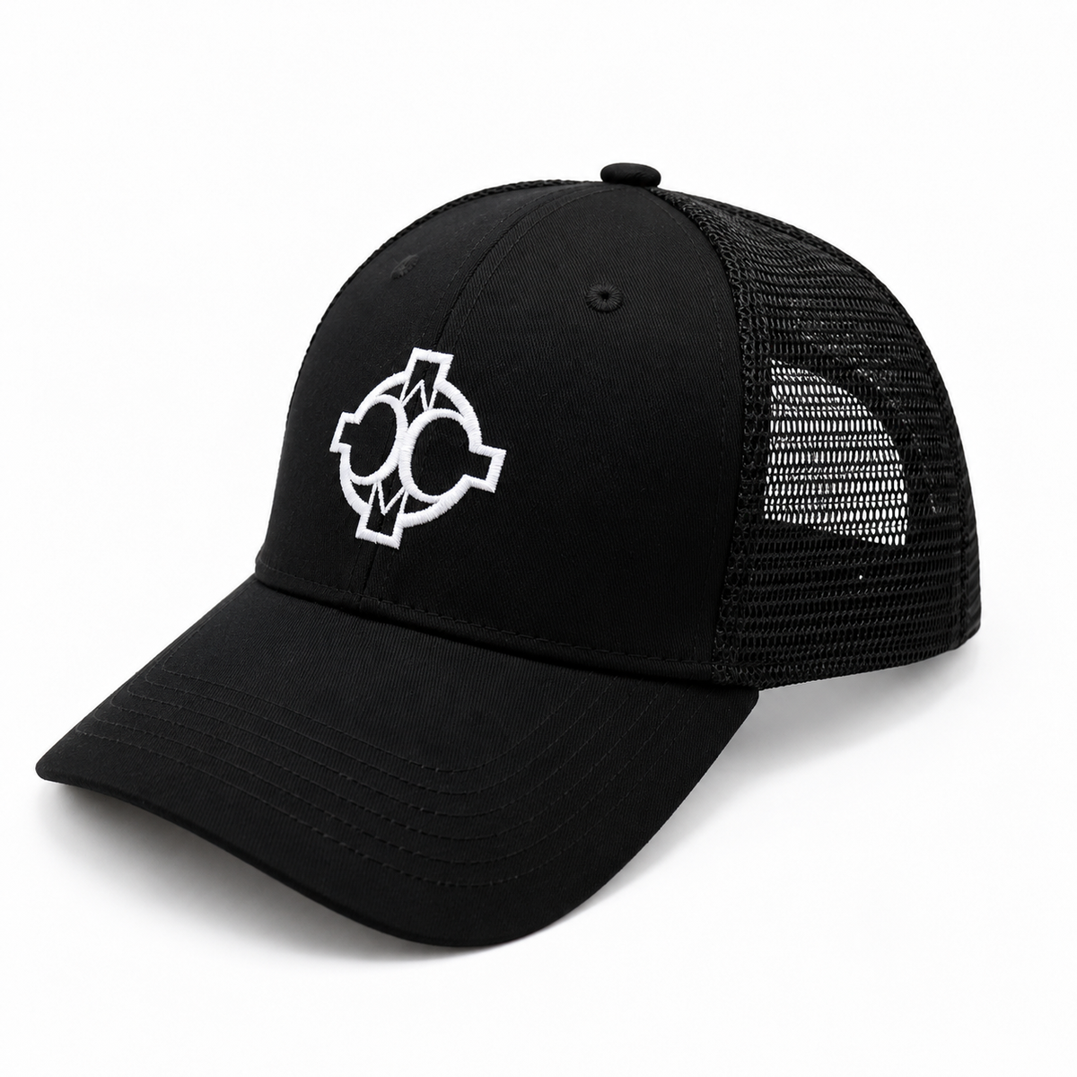 Charming Misfit Black Trucker Hat