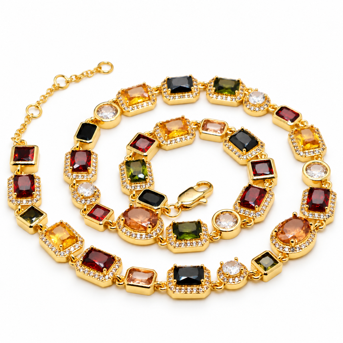 Vanguard Classic Jewel Necklace (Gold)