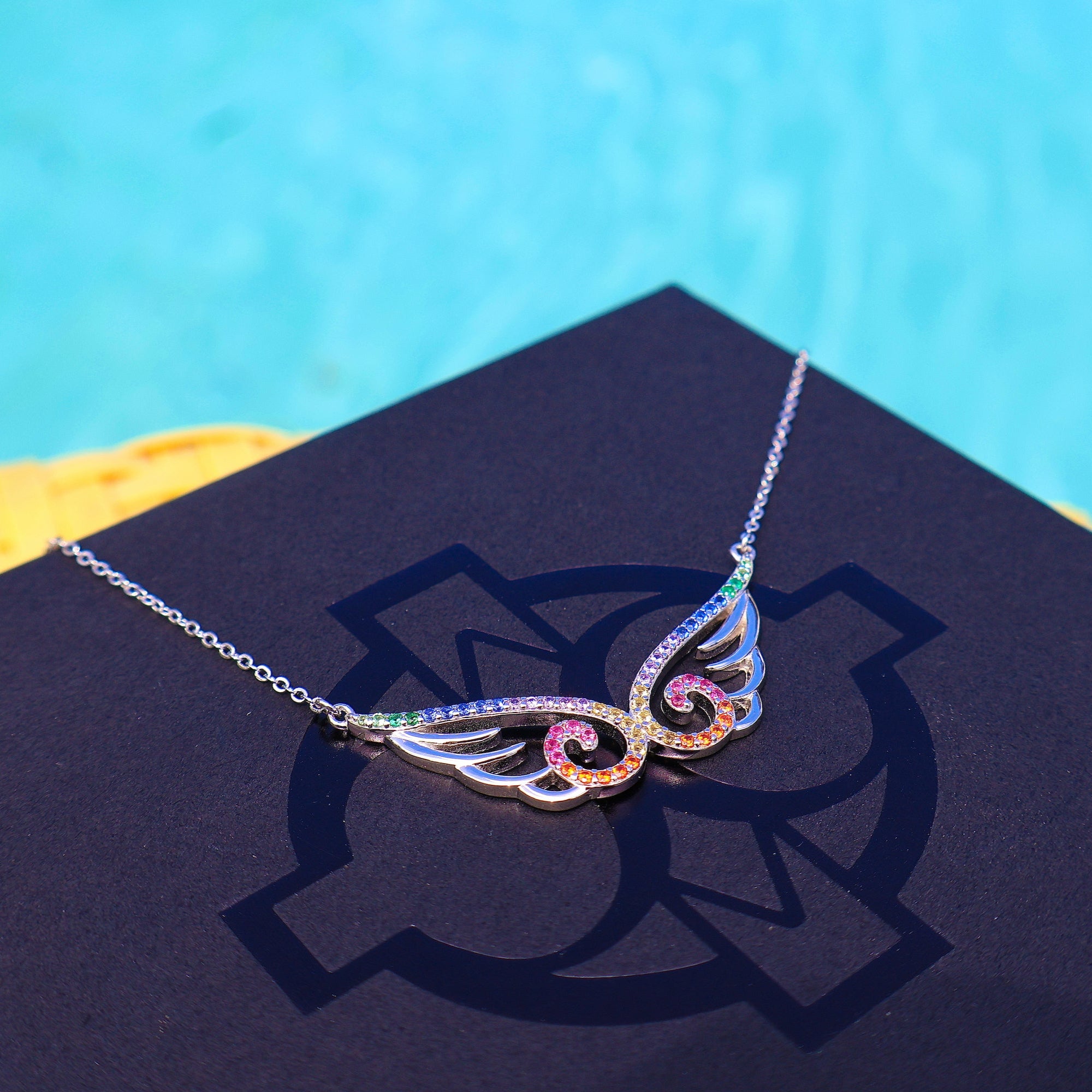 Pride Wings Necklace (Silver)