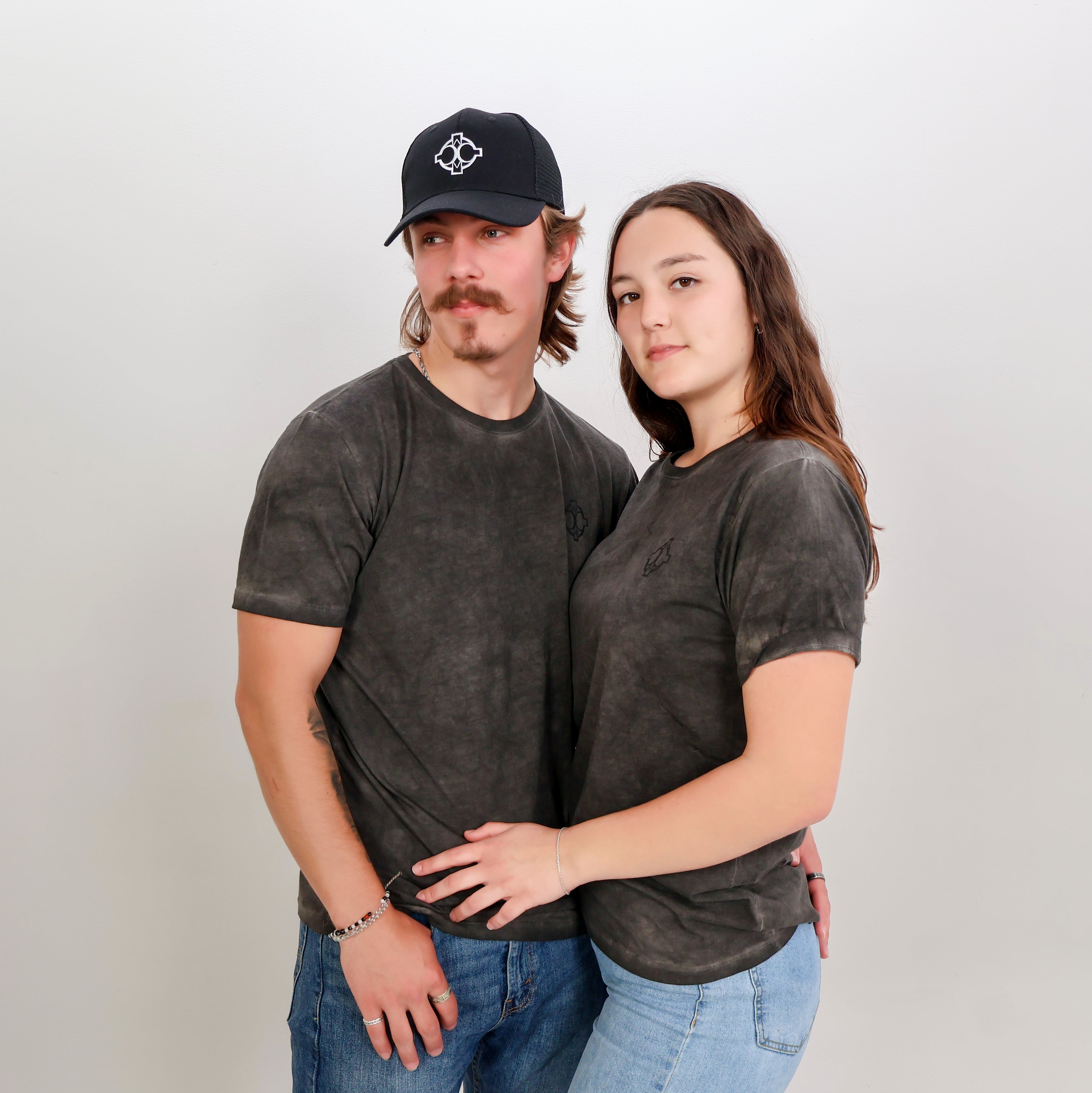 Charming Misfit Acid Wash Tee