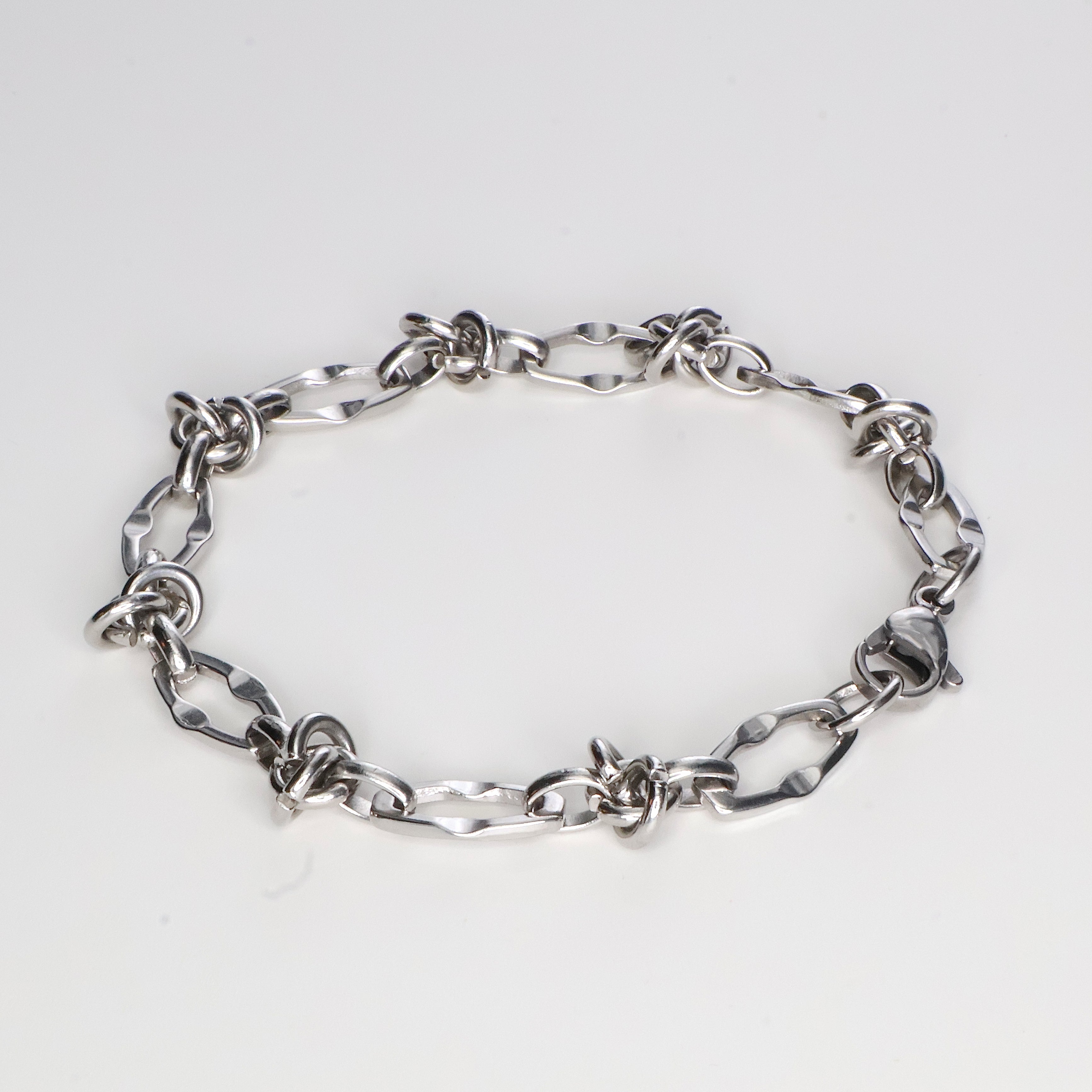 Thorn Link Bracelet (Silver)