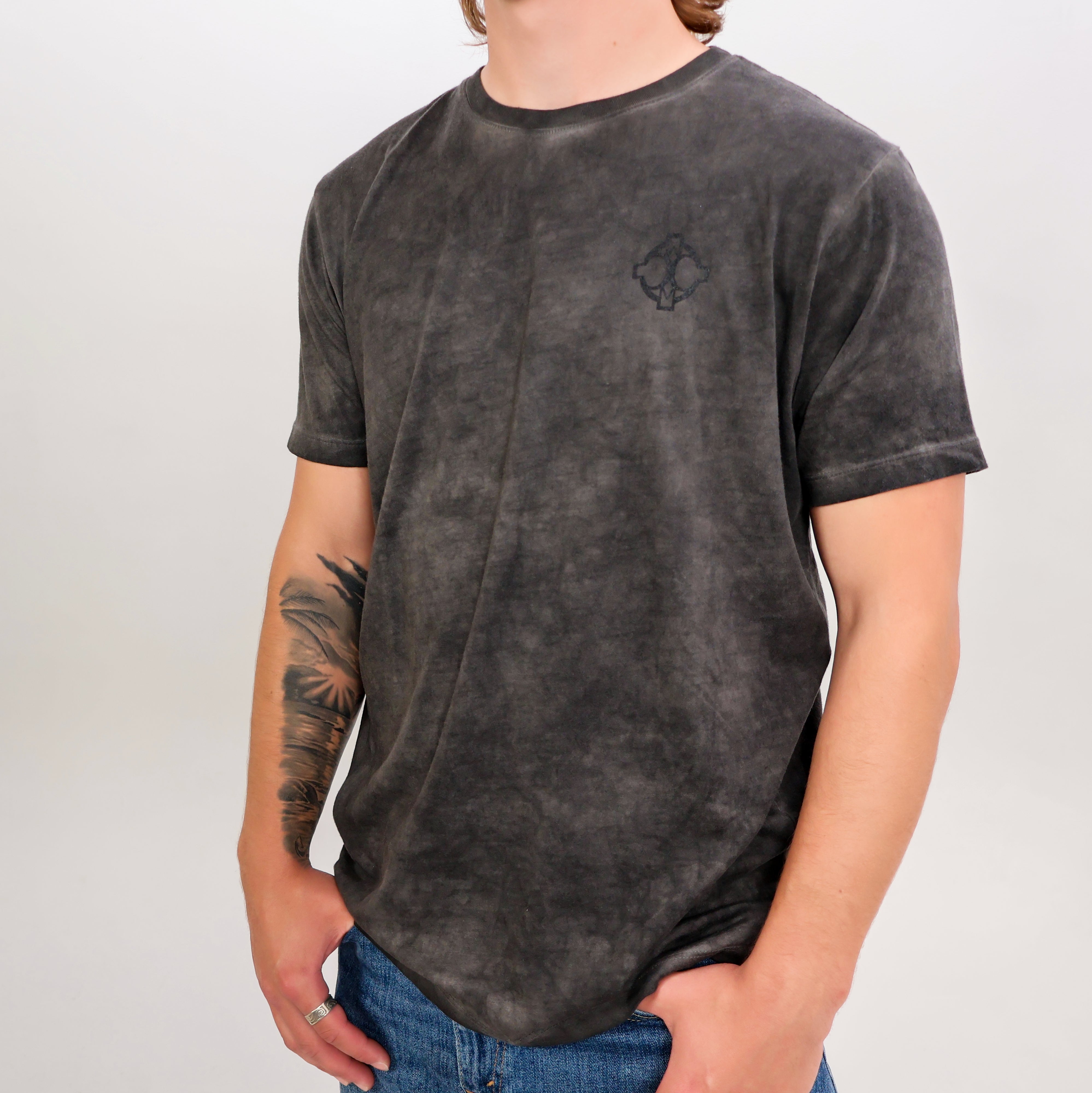 Charming Misfit Acid Wash Tee