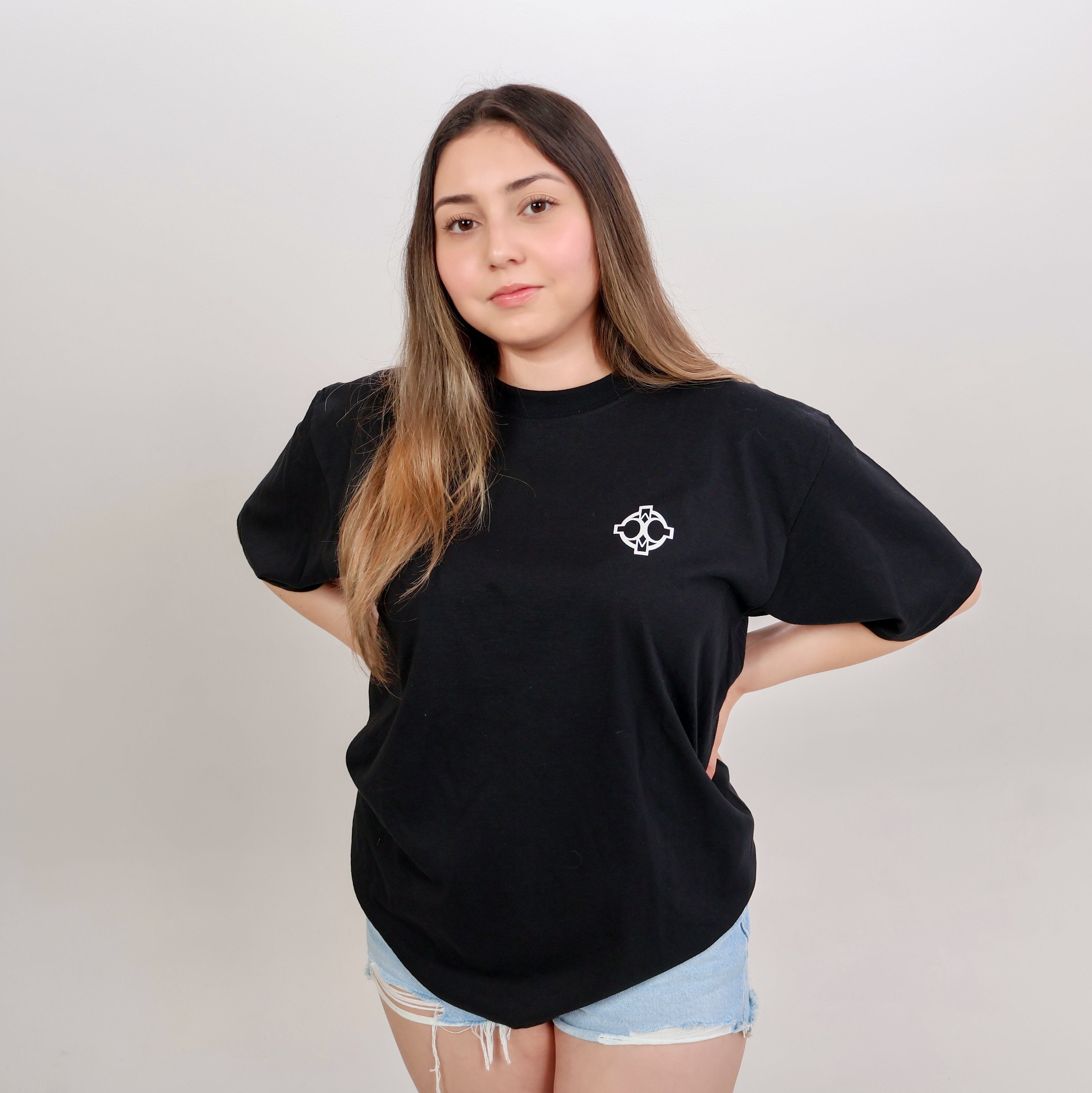 Charming Misfit Black Crew Tee