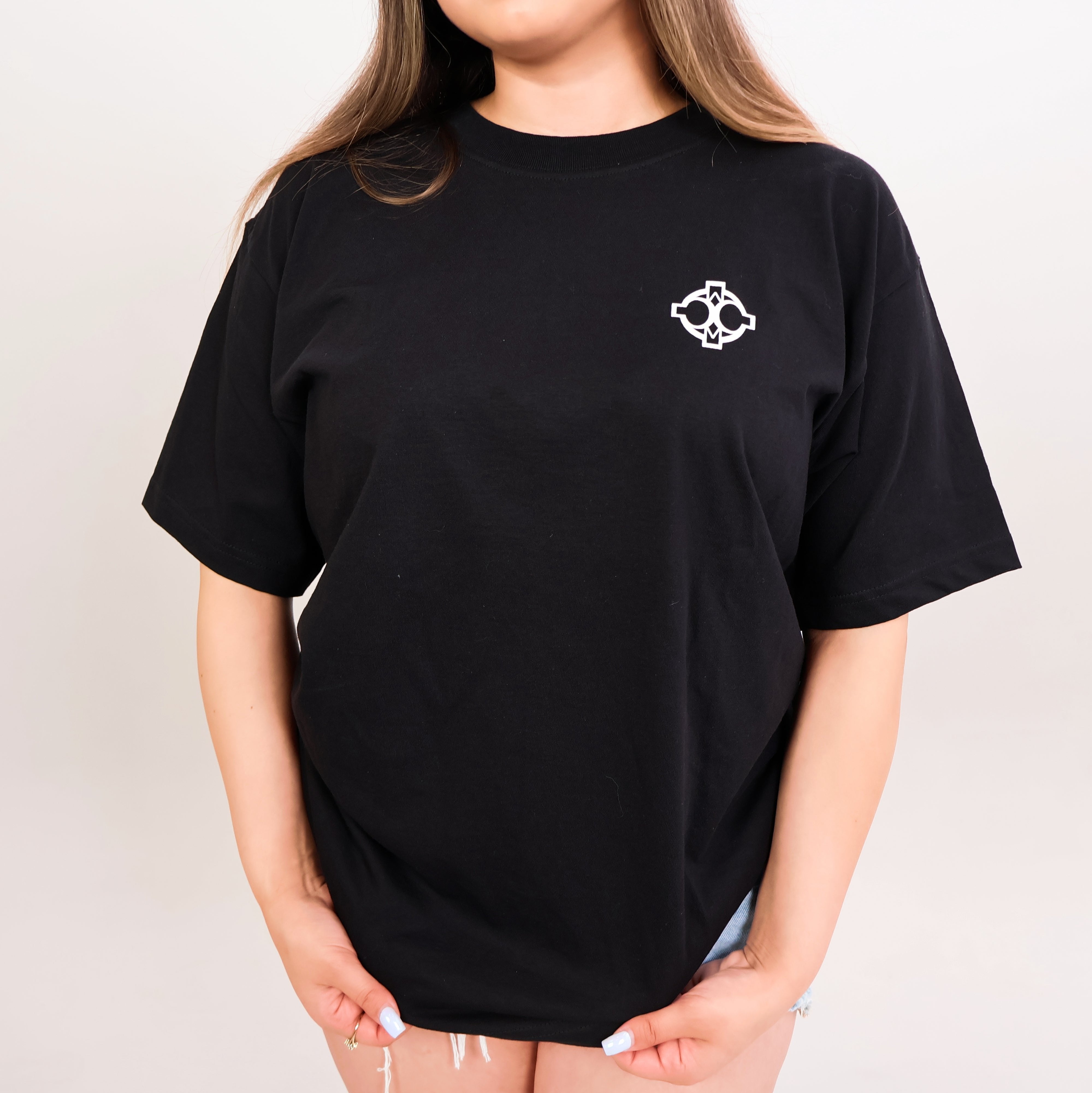 Charming Misfit Black Crew Tee