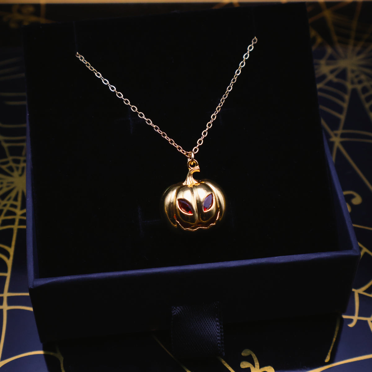 Jack O' Lantern Necklace