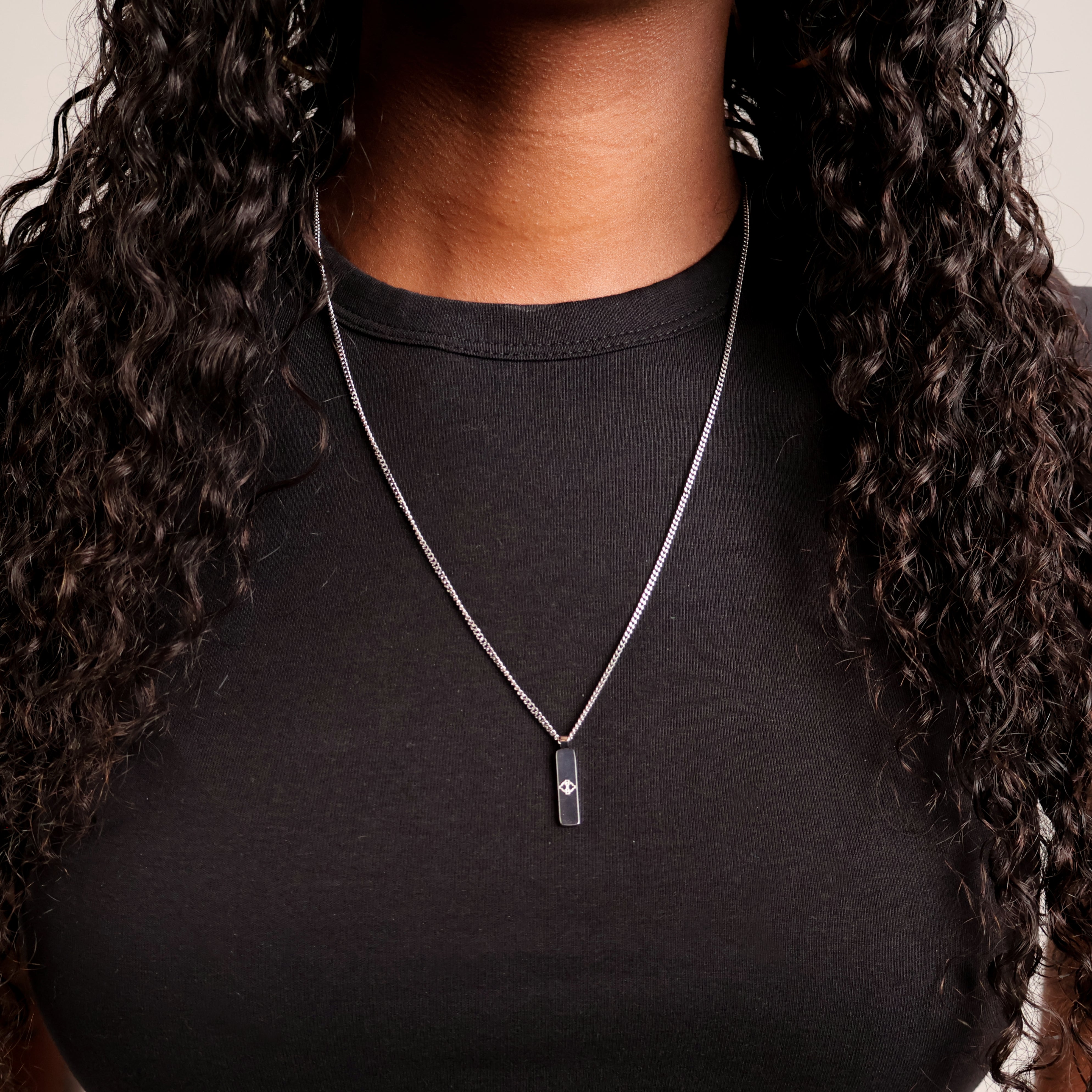 Totem Pendant Necklace (Silver)