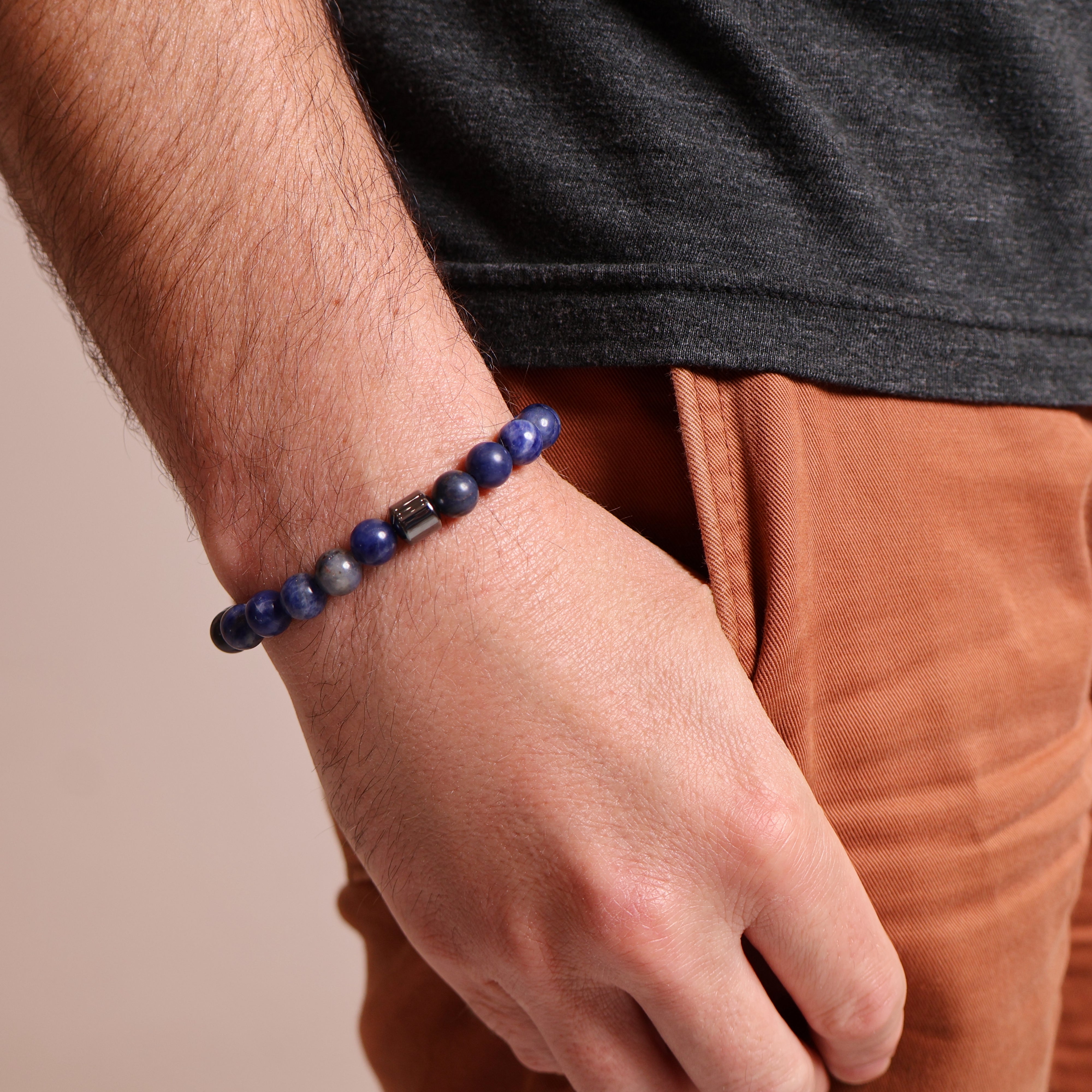 Sodalite Bead Bracelet