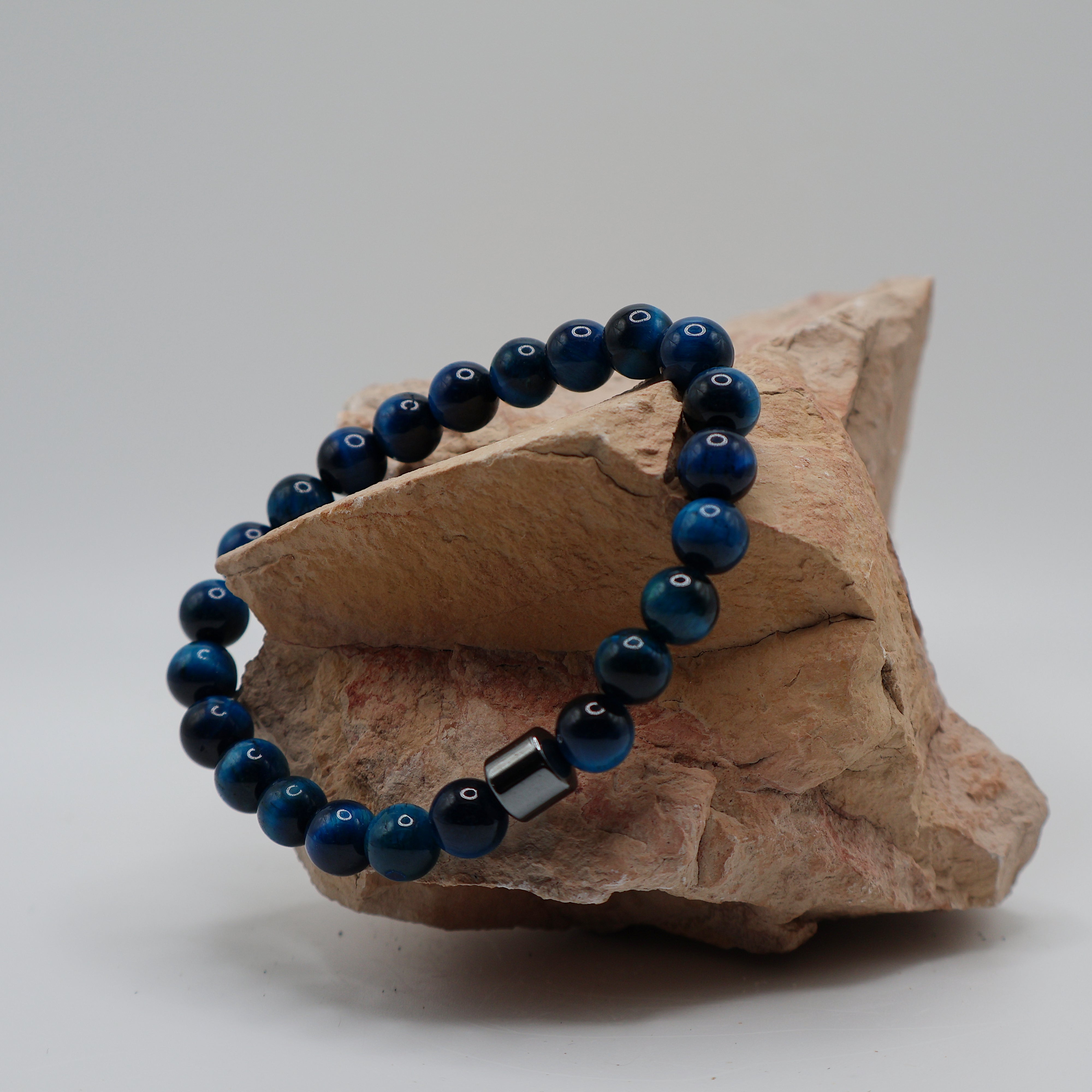 Lake Tiger’s Eye Bead Bracelet