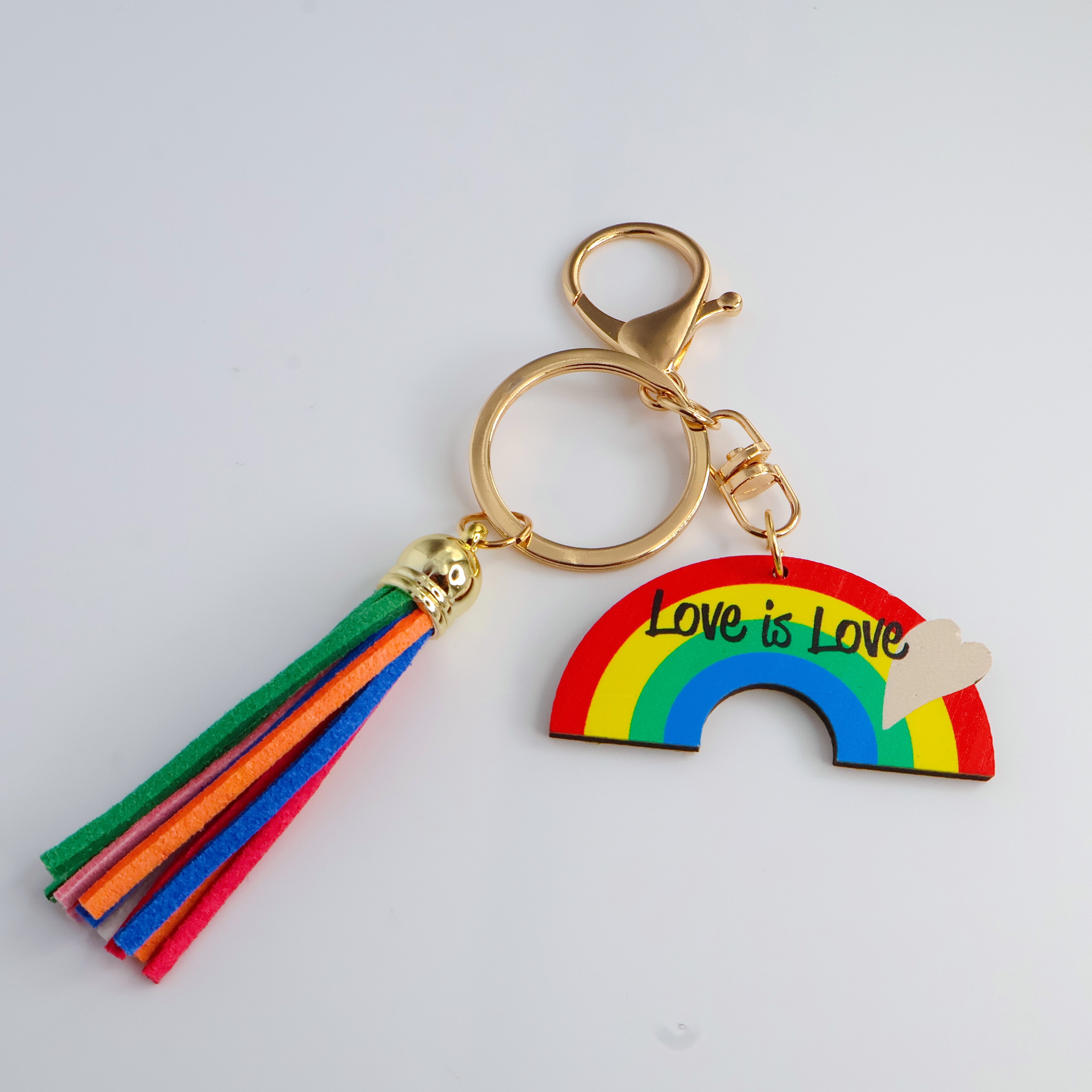 Pride Rainbow Bag Charm